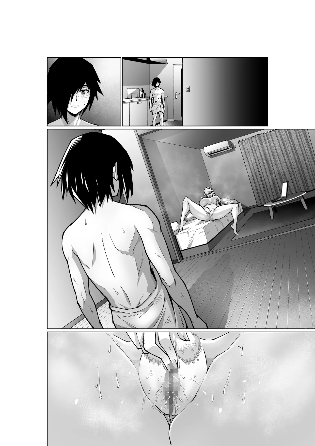 Blonde American Kinpatsu Hitozuma Zenra Kaseifu-san ga... Yanda Boku ni Eroku Yasashiku shite kureru Ohanashi. 02 page 110 original parody - milf big breasts hentai manga - read online free