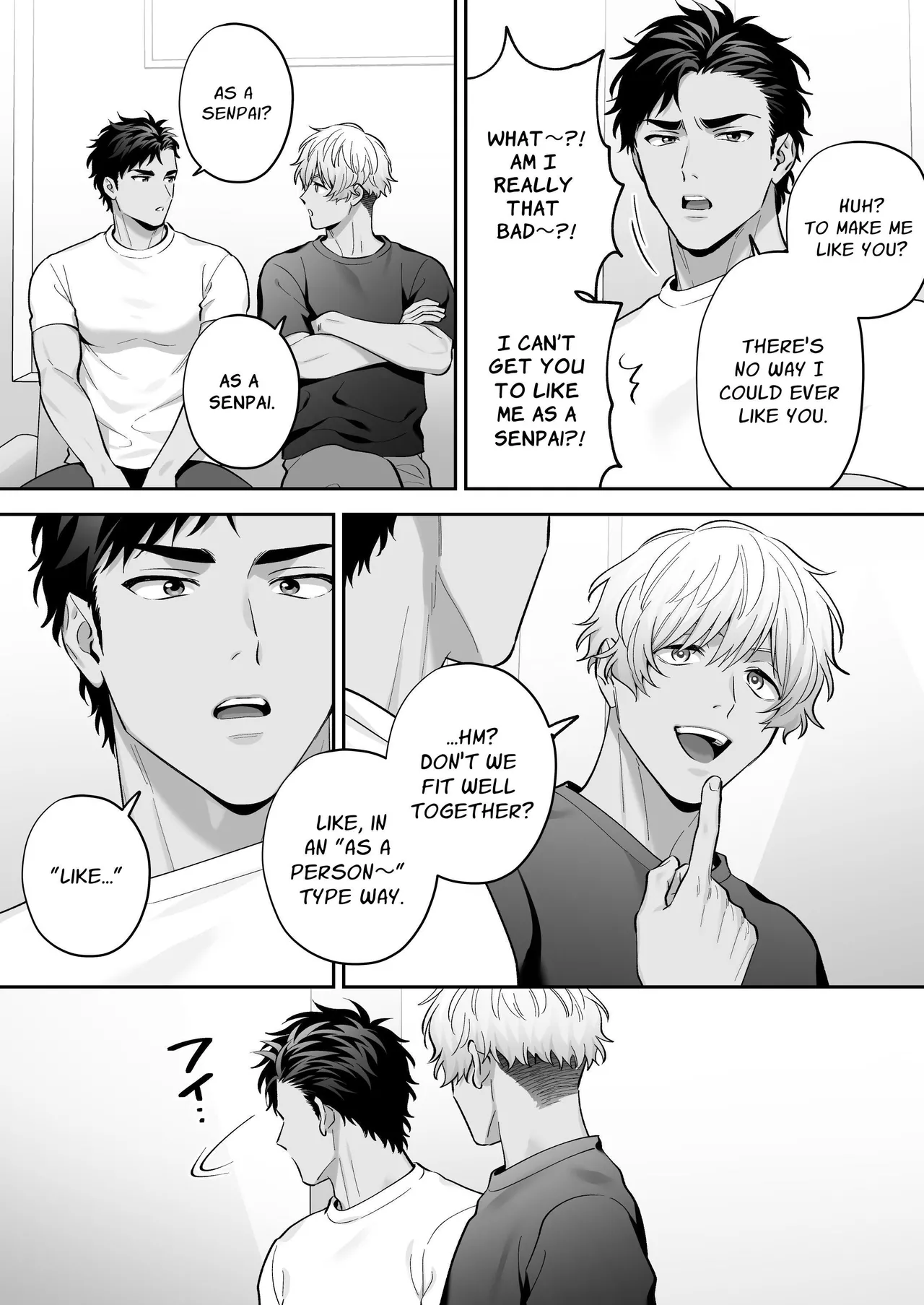 Shiro-Kuro Sex: page 18 original parody - pegging anal hentai manga - read online free