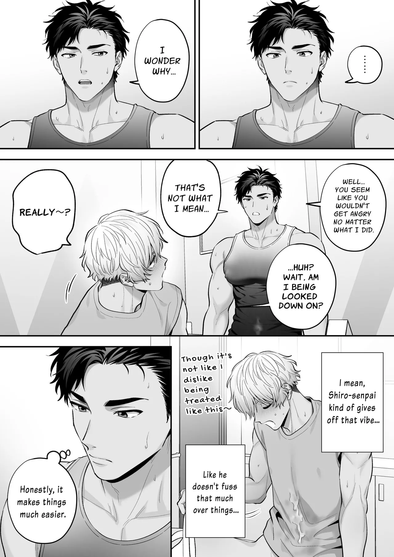 Shiro-Kuro Sex: page 72 original parody - pegging anal hentai manga - read online free