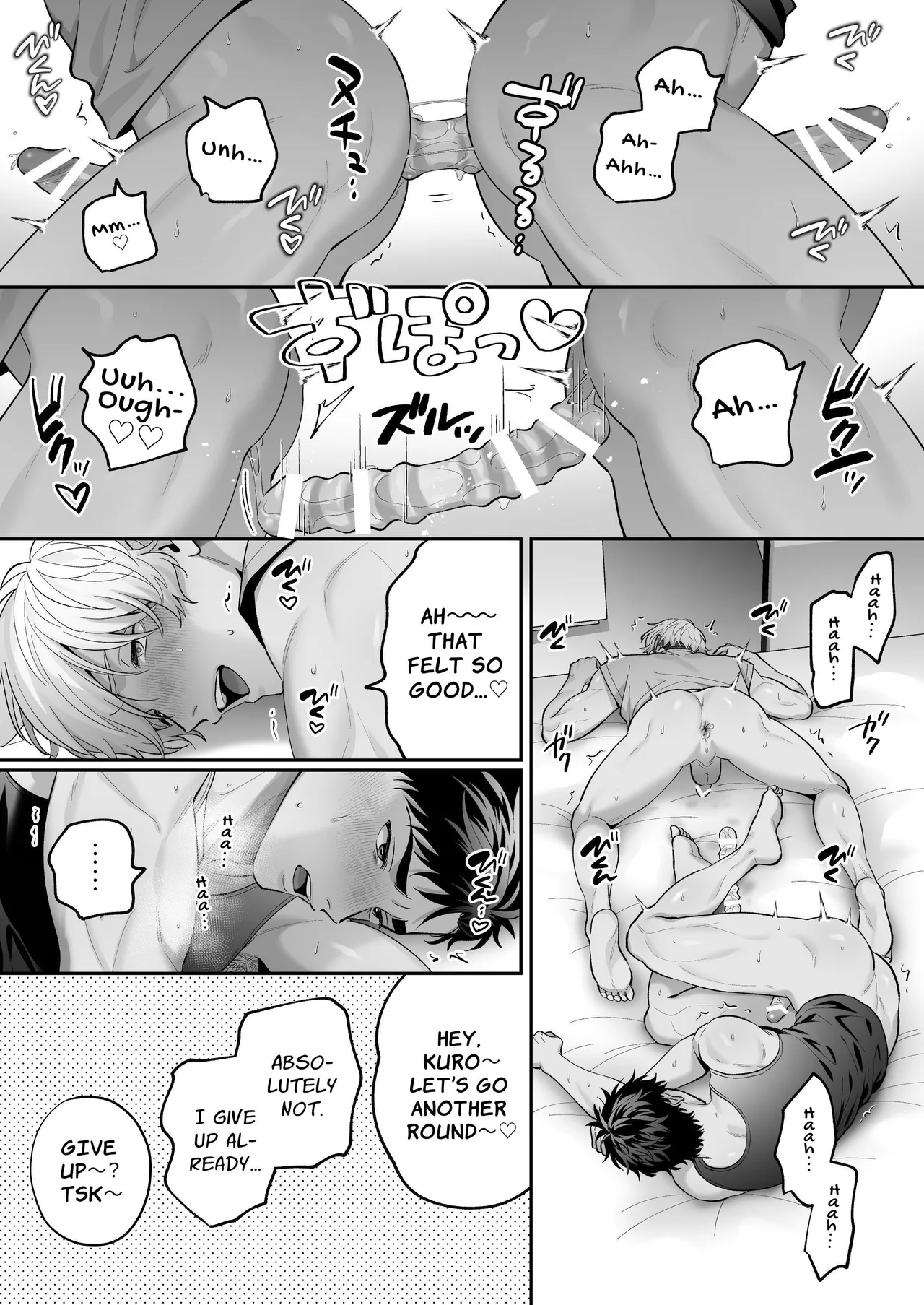 Shiro-Kuro Sex: page 88 original parody - pegging anal hentai manga - read online free