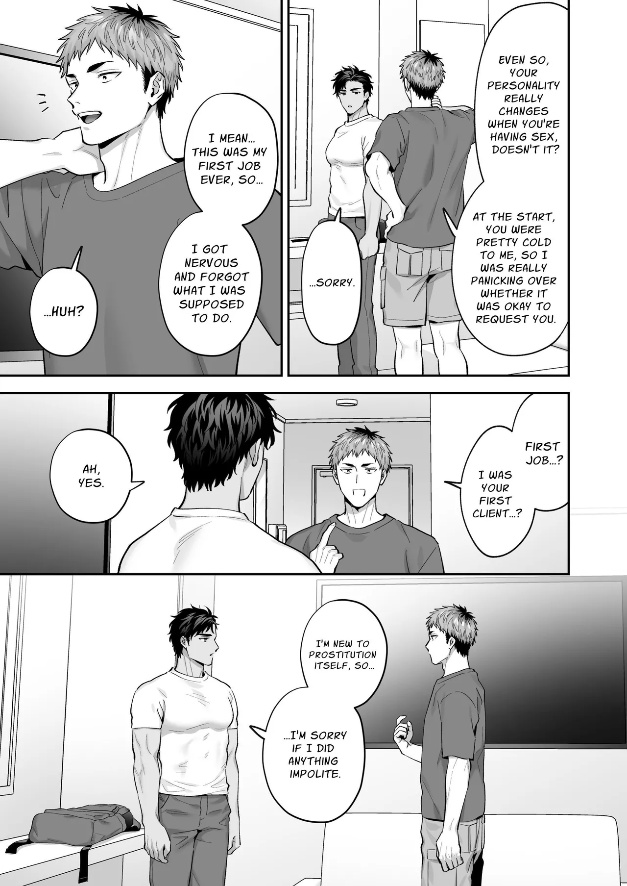 Requesting Man Tits: Fucking Total Masochist Kuro-kun Silly While Teasing His Sensitive Nipples page 85 original parody - big breasts multi-work series hentai manga - read online free