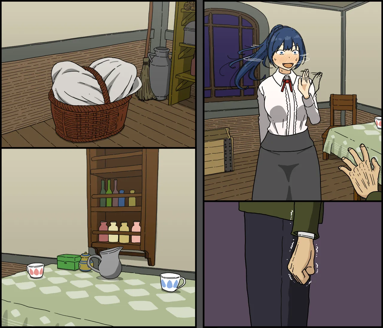 Kaijushi Sera Inkei ni Ochiru page 83 original parody - sweating kissing hentai manga - read online free