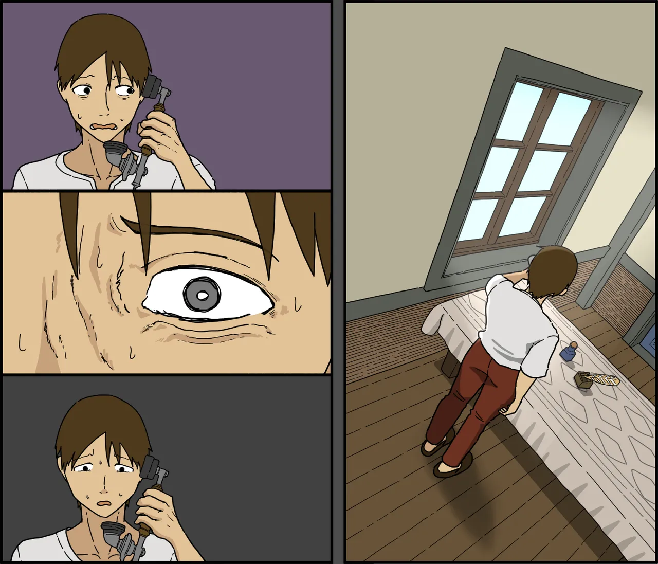 Kaijushi Sera Inkei ni Ochiru page 85 original parody - sweating kissing hentai manga - read online free