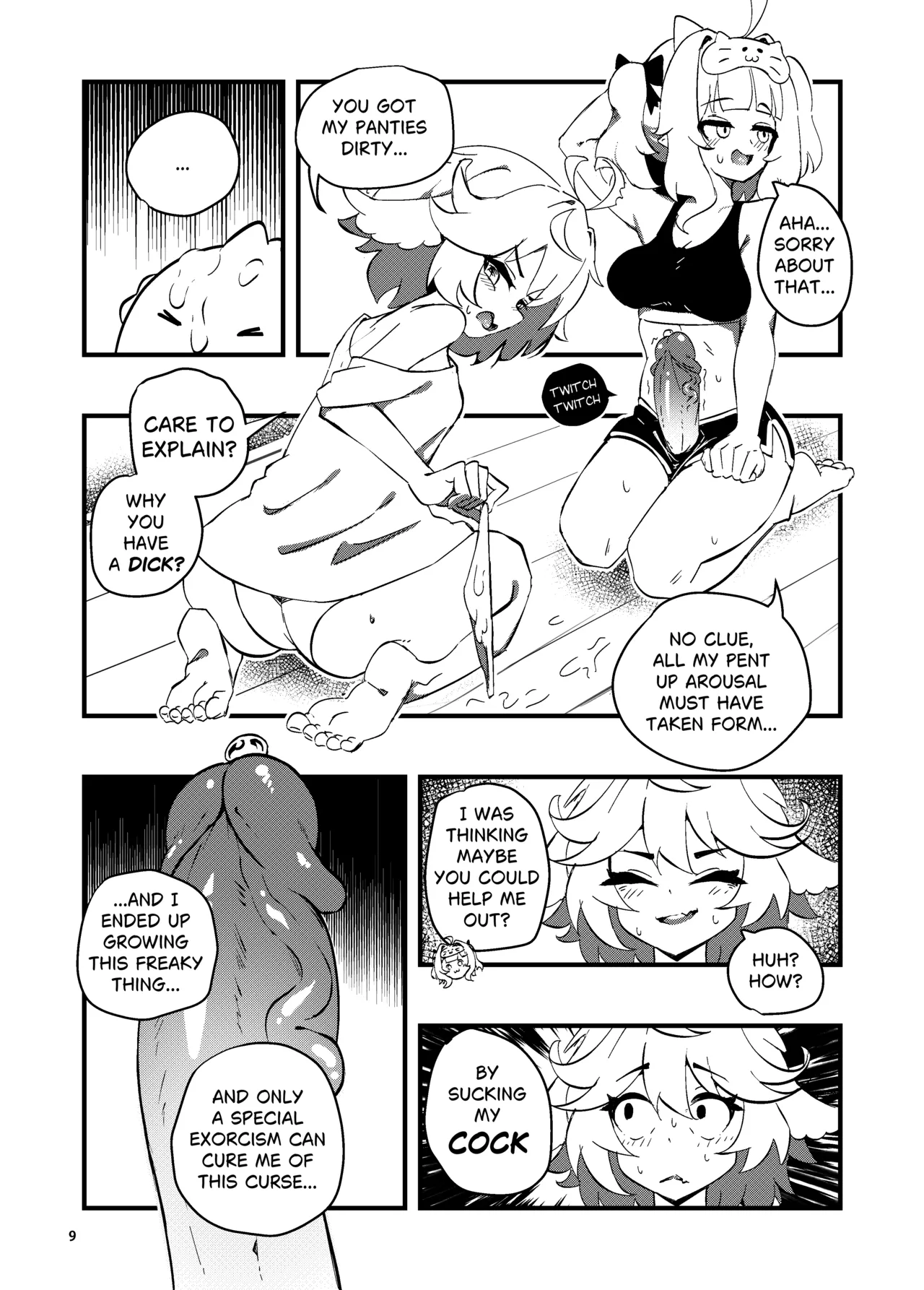 Freak Fantome's Sexorcist page 10 featuring dokibird - sole female nakadashi hentai manga - read online free