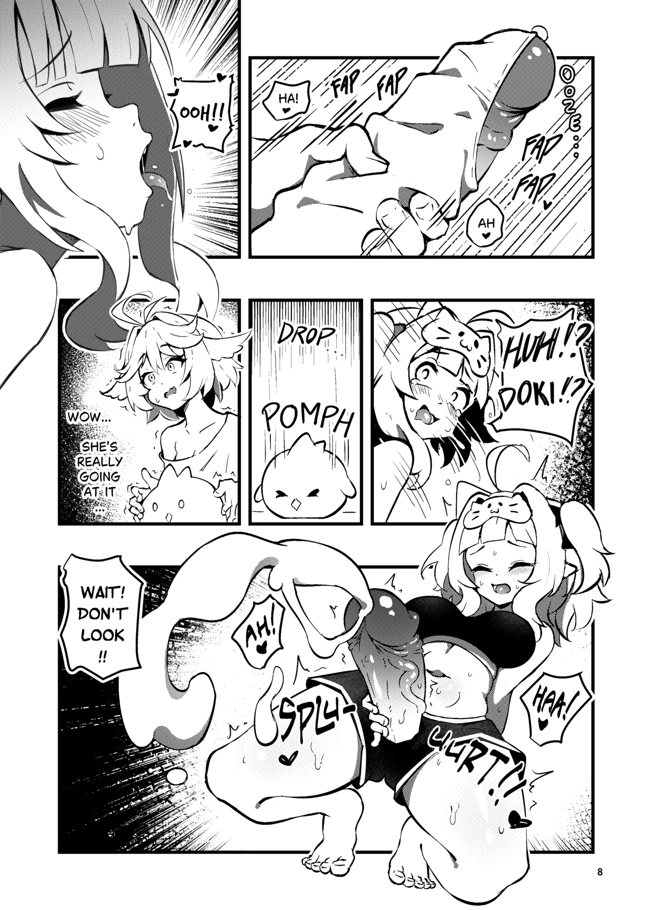 Freak Fantome's Sexorcist page 9 featuring dokibird - futanari uncensored hentai manga - read online free