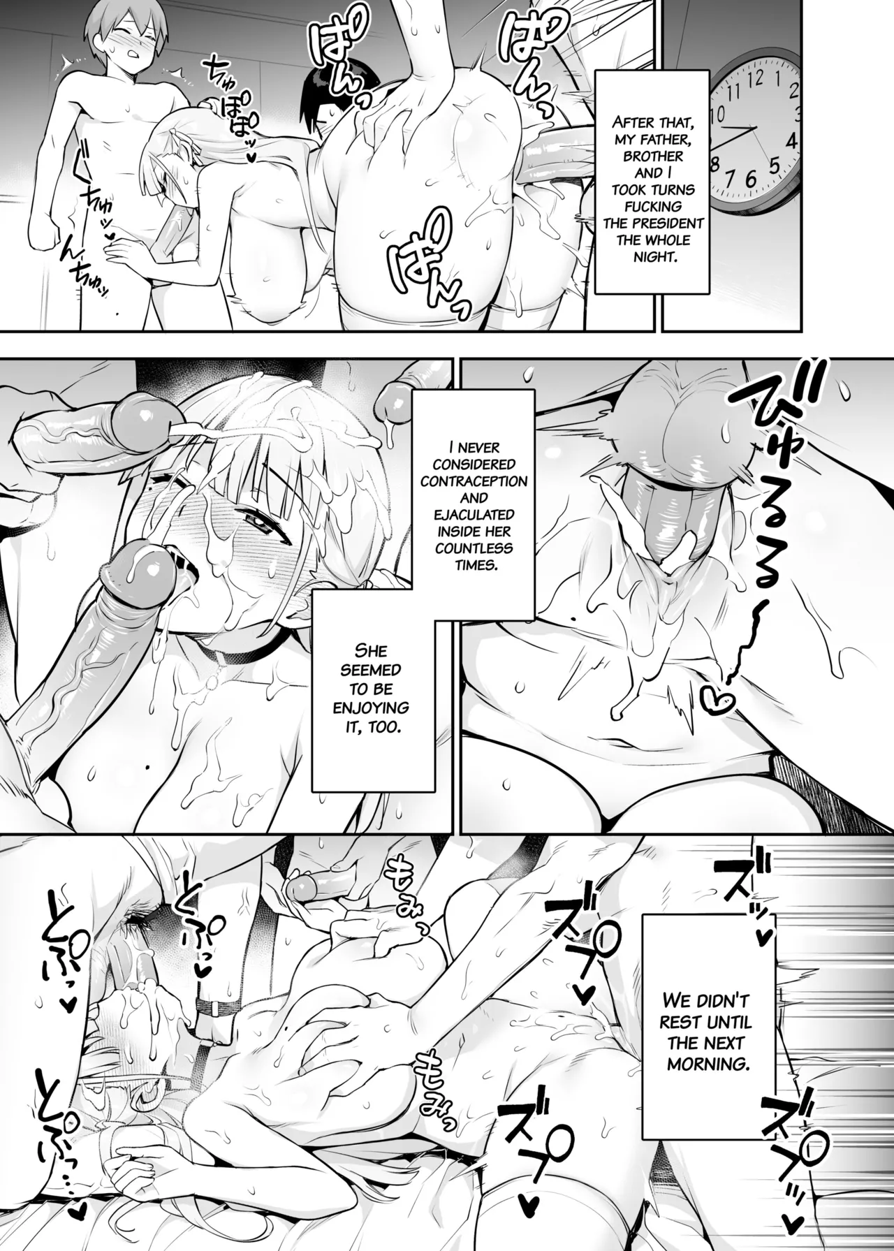 Akogare no Seitokaichou ga Kyonyuu Sugiru Ken 2 | About the Beloved Student President's Huge Tits 2 page 18 original parody - handjob sweating hentai manga - read online free