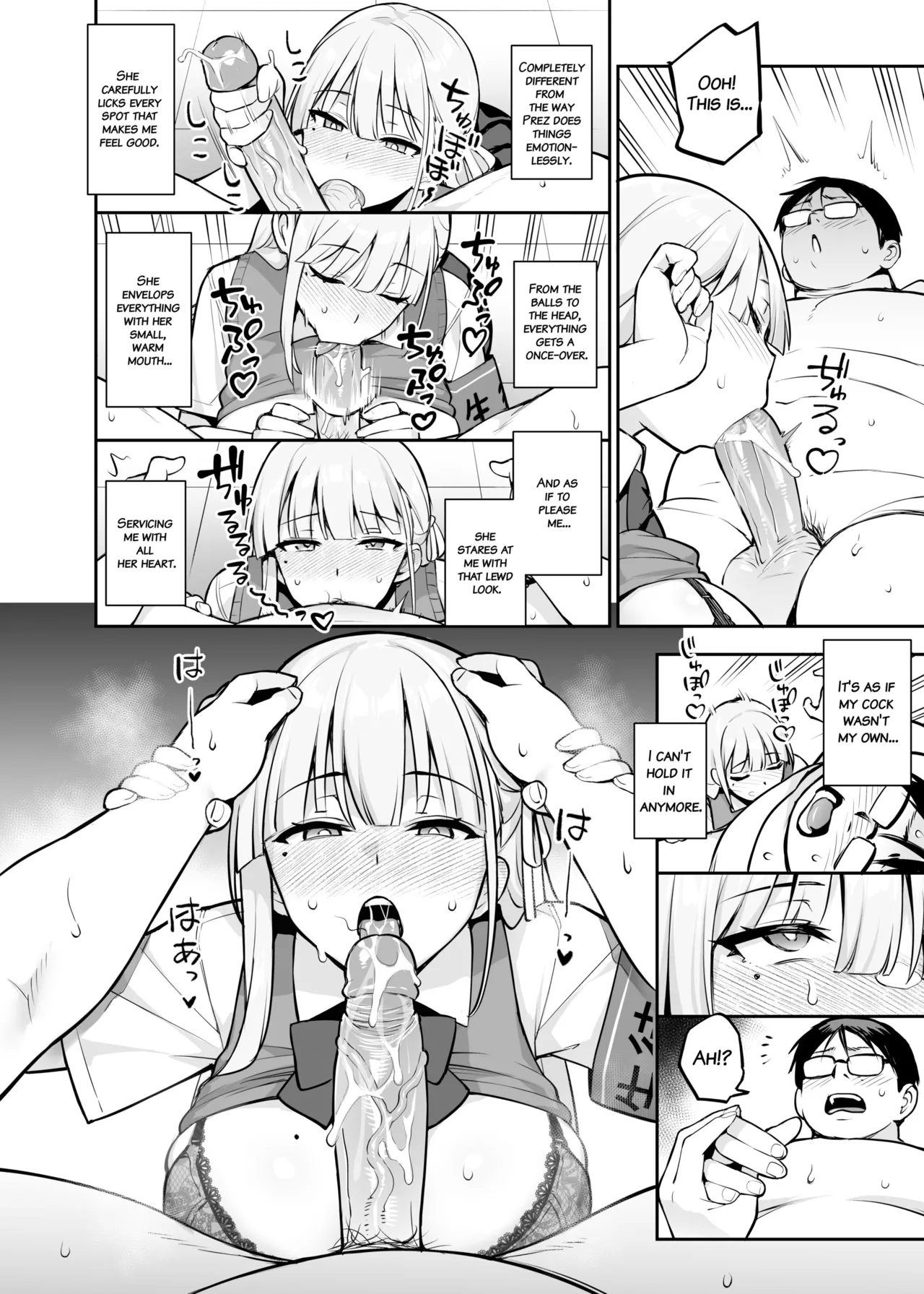 Akogare no Seitokaichou ga Kyonyuu Sugiru Ken 2 | About the Beloved Student President's Huge Tits 2 page 29 original parody - handjob sweating hentai manga - read online free