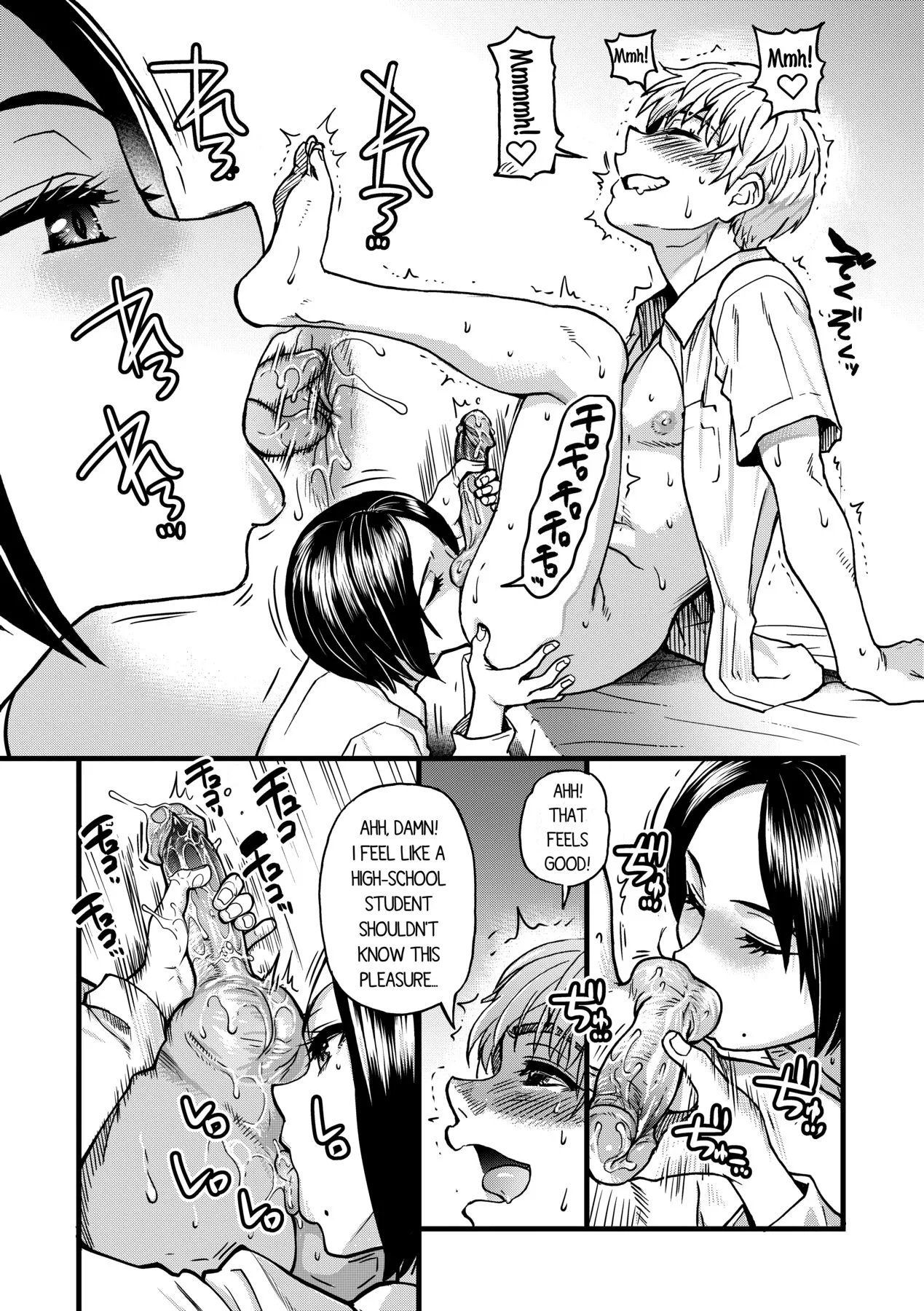 Boku no Seieki de Honpuku Kaiyu!! page 70 - milf sweating hentai manga - read online free