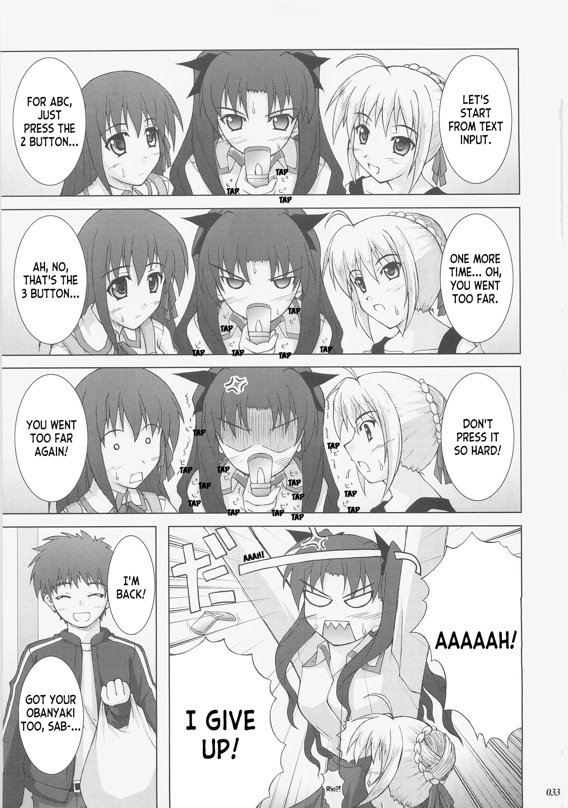 Kaiki Gesshoku | Regressive Eclipse page 32 featuring rin tosaka fate stay night parody - read online free