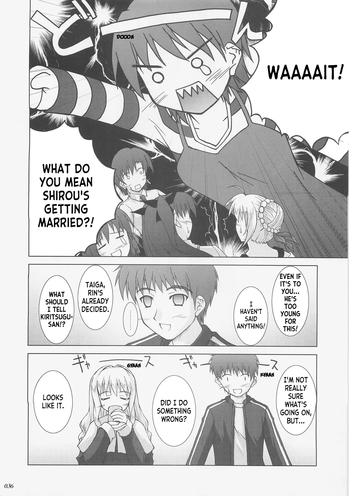 Kaiki Gesshoku | Regressive Eclipse page 35 featuring rin tosaka fate stay night parody - read online free