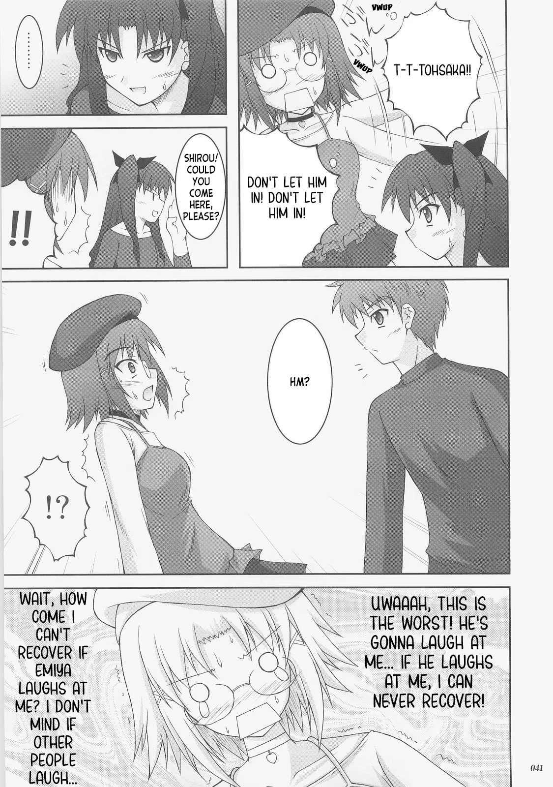 Kaiki Gesshoku | Regressive Eclipse page 40 featuring rin tosaka fate stay night parody - read online free