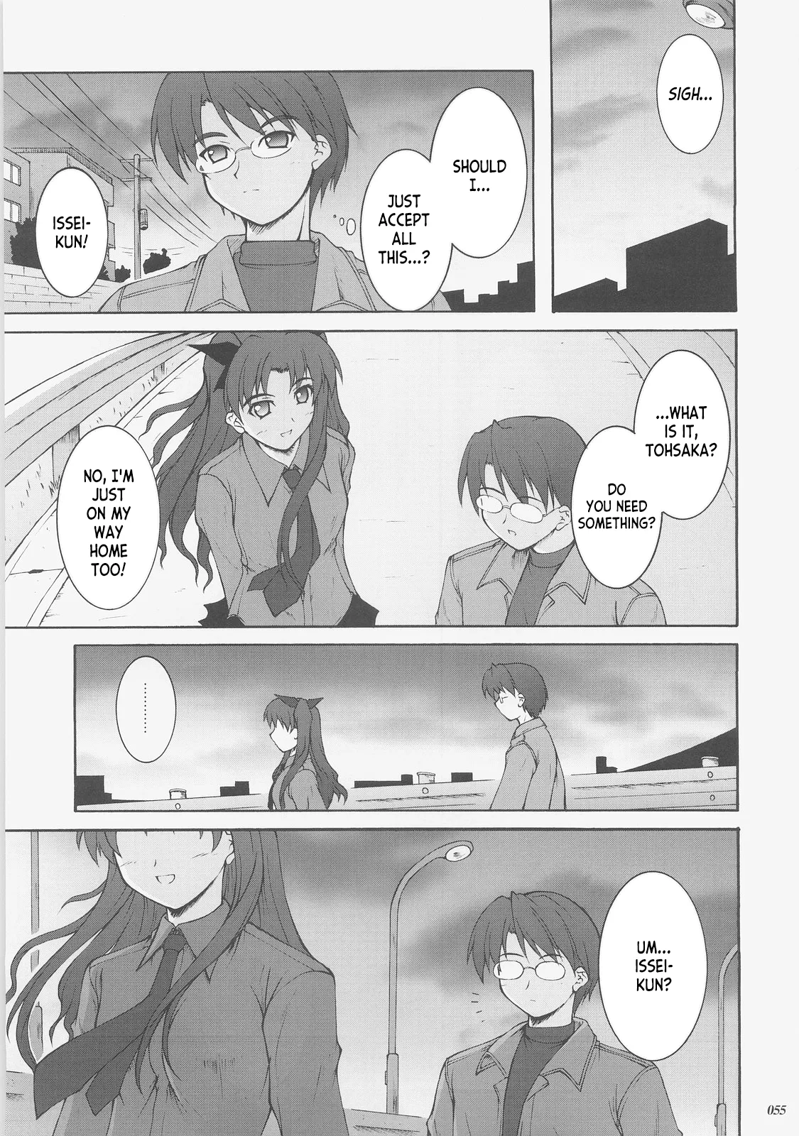 Kaiki Gesshoku | Regressive Eclipse page 54 featuring rin tosaka fate stay night parody - read online free