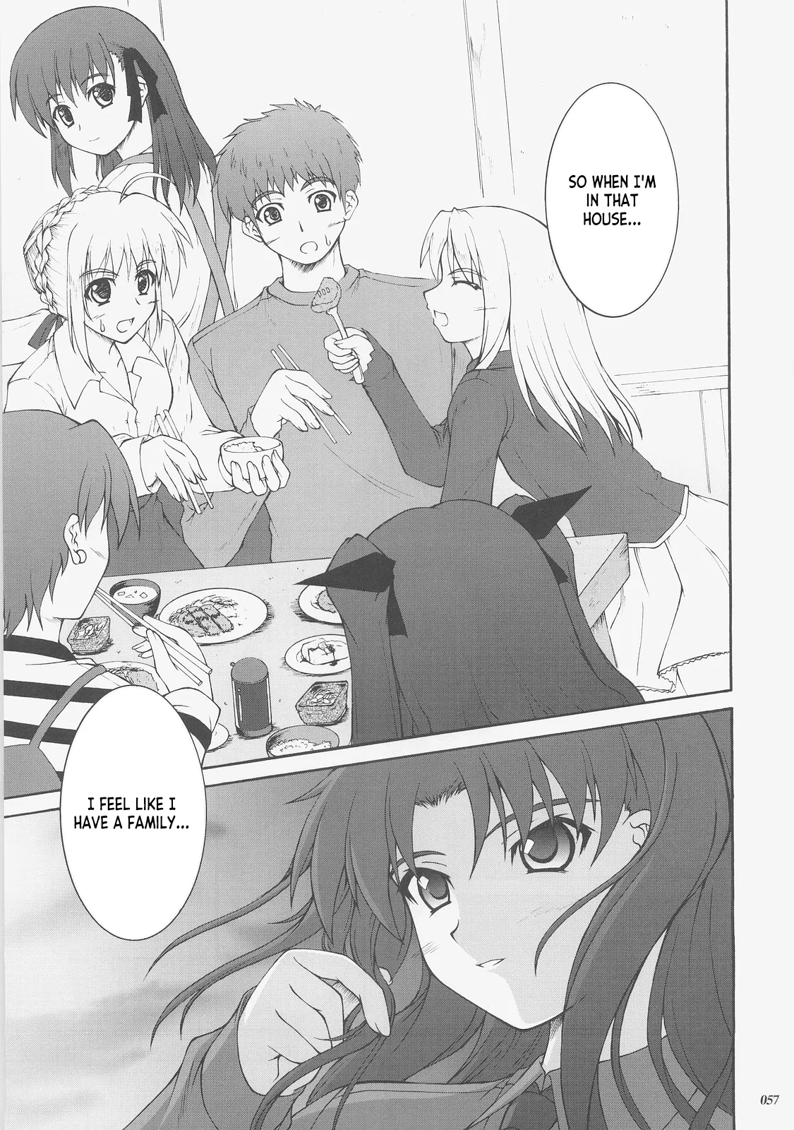 Kaiki Gesshoku | Regressive Eclipse page 56 featuring rin tosaka fate stay night parody - read online free