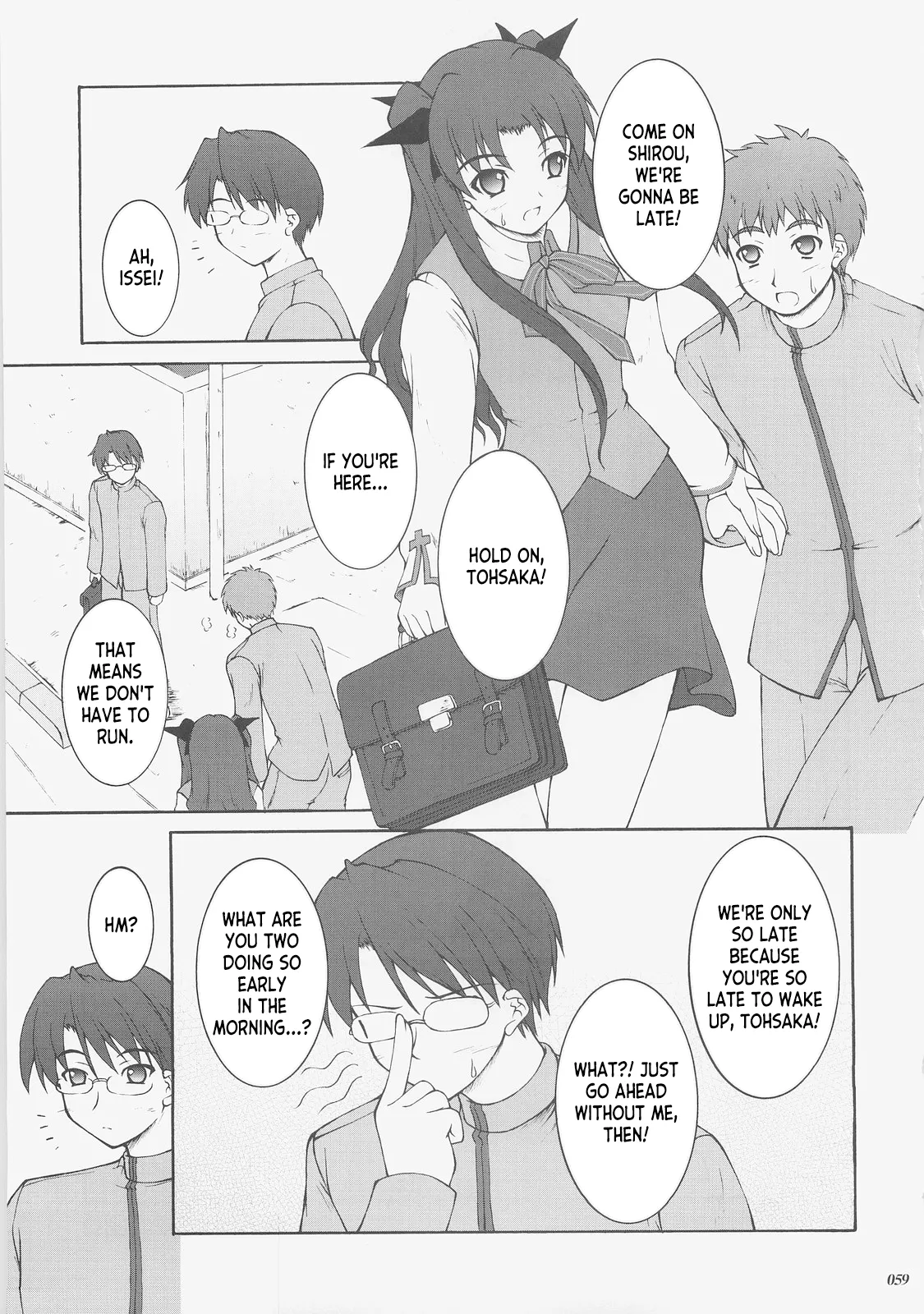 Kaiki Gesshoku | Regressive Eclipse page 58 featuring rin tosaka fate stay night parody - read online free