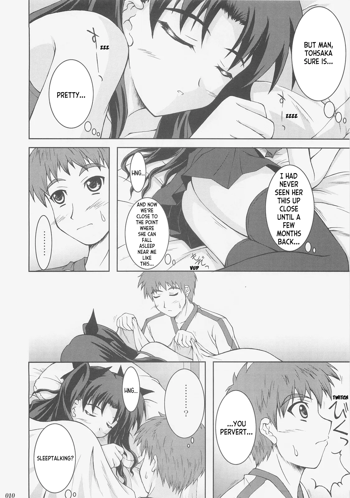 Kaiki Gesshoku | Regressive Eclipse page 9 featuring rin tosaka fate stay night parody - read online free