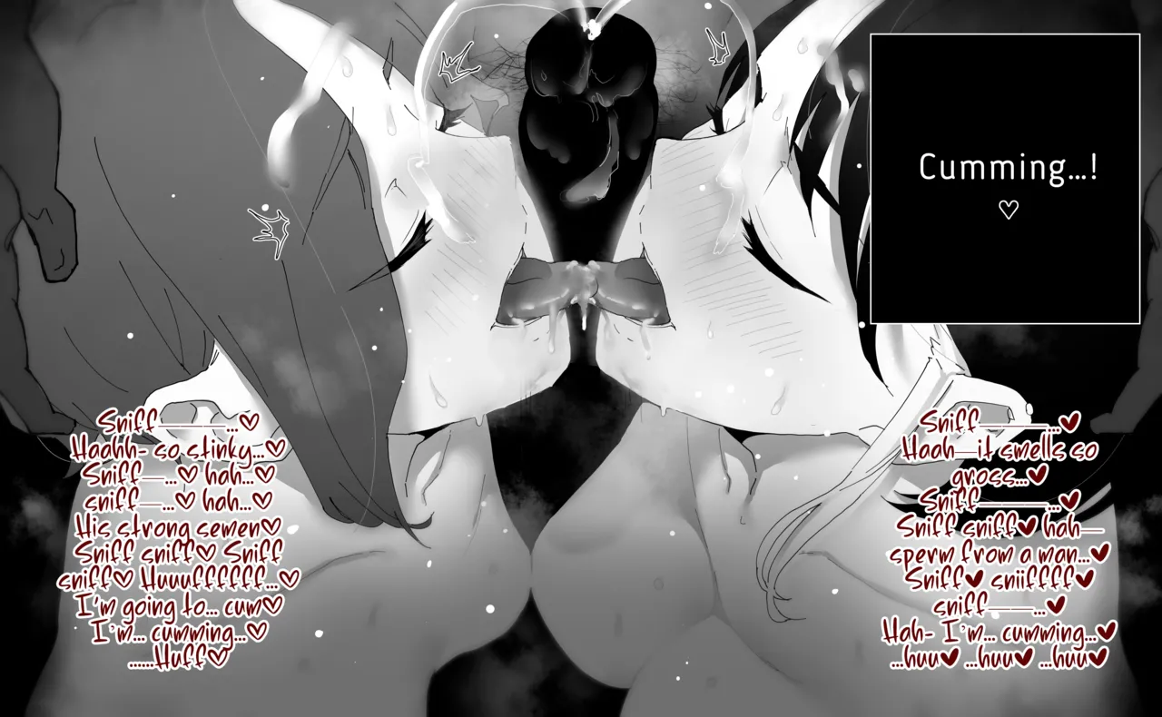 As Lesbians Whose Sex Life is in a Slump and are in Need of New Stimulation, is it Okay for the Scent of Cock to Awaken our Female Instincts? page 37 original parody - sole male nakadashi hentai manga - read online free