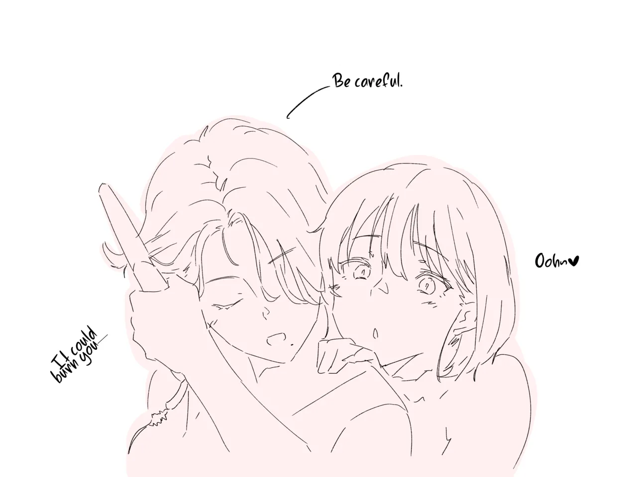 As Lesbians Whose Sex Life is in a Slump and are in Need of New Stimulation, is it Okay for the Scent of Cock to Awaken our Female Instincts? page 46 original parody - sole male nakadashi hentai manga - read online free