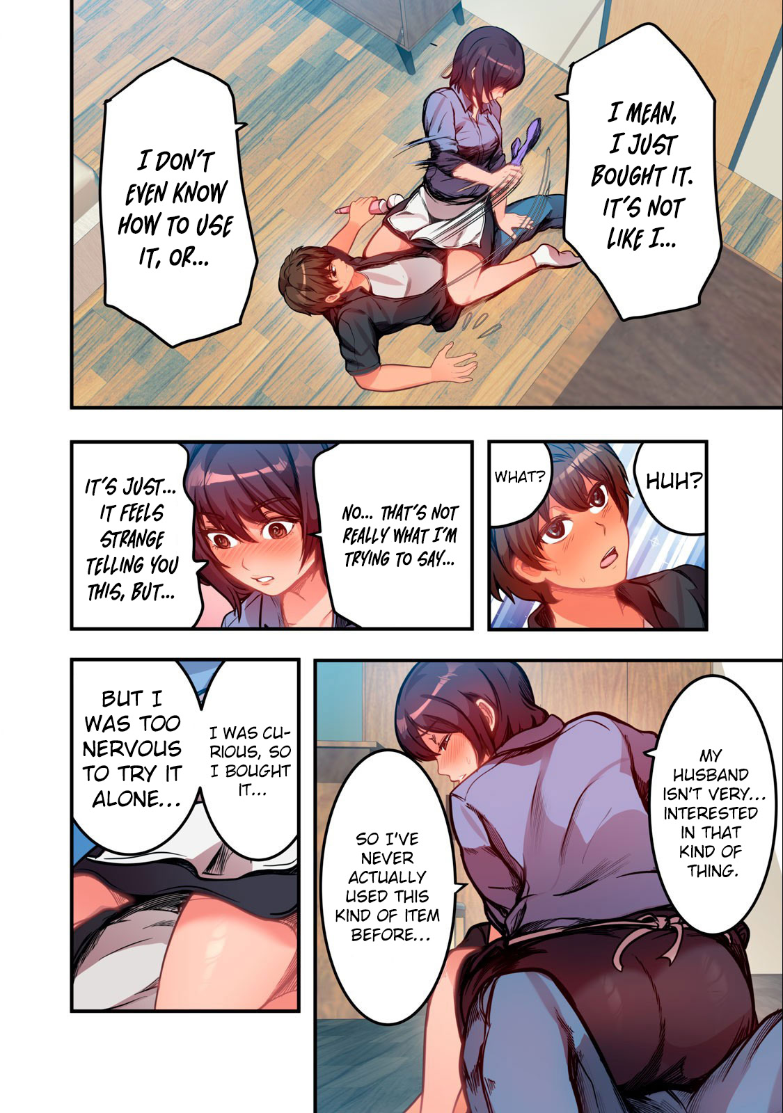 Kyou kara, Hitozuma Mansion ni Nyuukyo shimasu - CHAPTER 5 page 13 - sole female sole male hentai manga - read online free