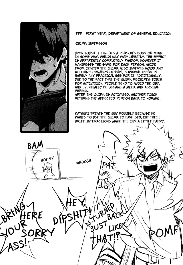 Katsuki Dynamite!! page 24 featuring izuku midoriya my hero academia parody - schoolboy uniform femdom hentai manga - read online free