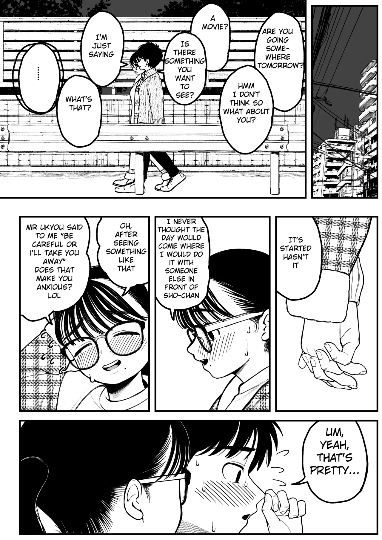 Ga-rufurendo to Goshujin sama to no Fuyuyasumi Omnibus page 28 - sole male rough translation hentai manga - read online free