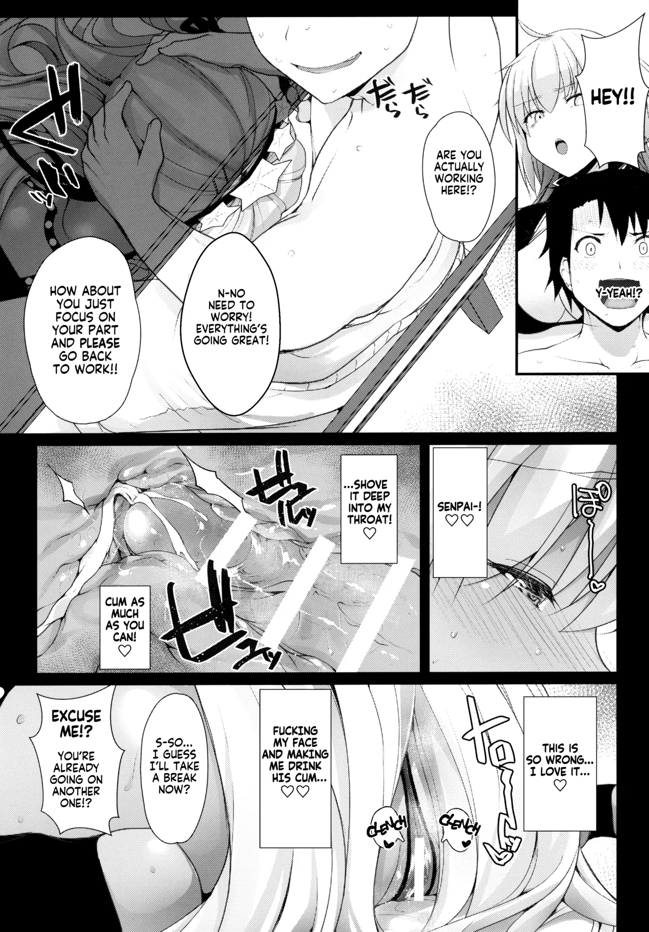 (C95) [Eclipse (Rougetu)] BB-chan wa Kobuta-chan to Naka ga ii | BB-Chan has a soft spot for her little piggy (Fate/Grand Order) [English] [KM_42] page 15 featuring gudao fate grand order parody - squirting big breasts hentai manga - read online free