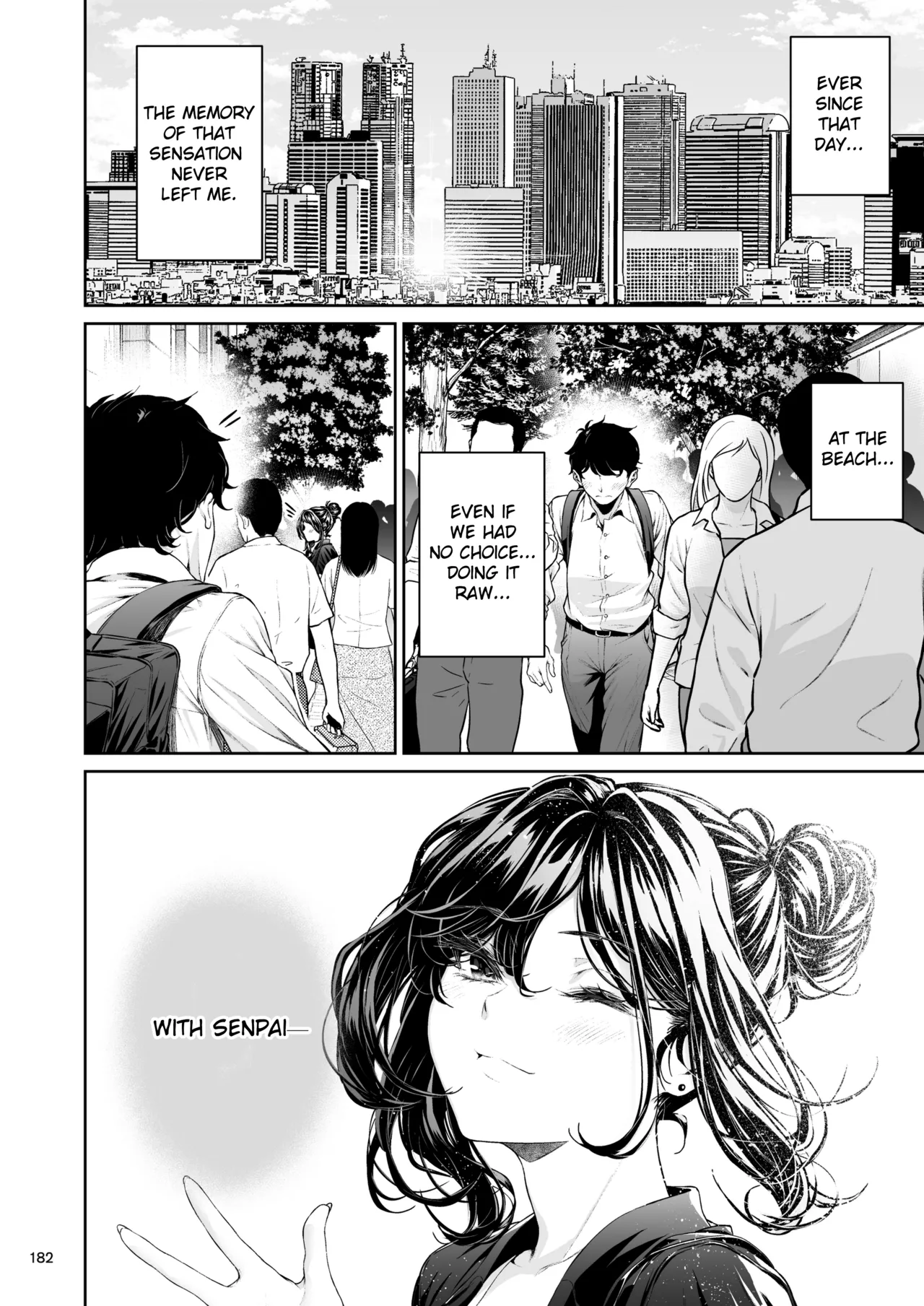 Senpai to Umi no Tsuzuki | The Continuation of Senpai and the Sea page 9 original parody - sole female sole male hentai manga - read online free