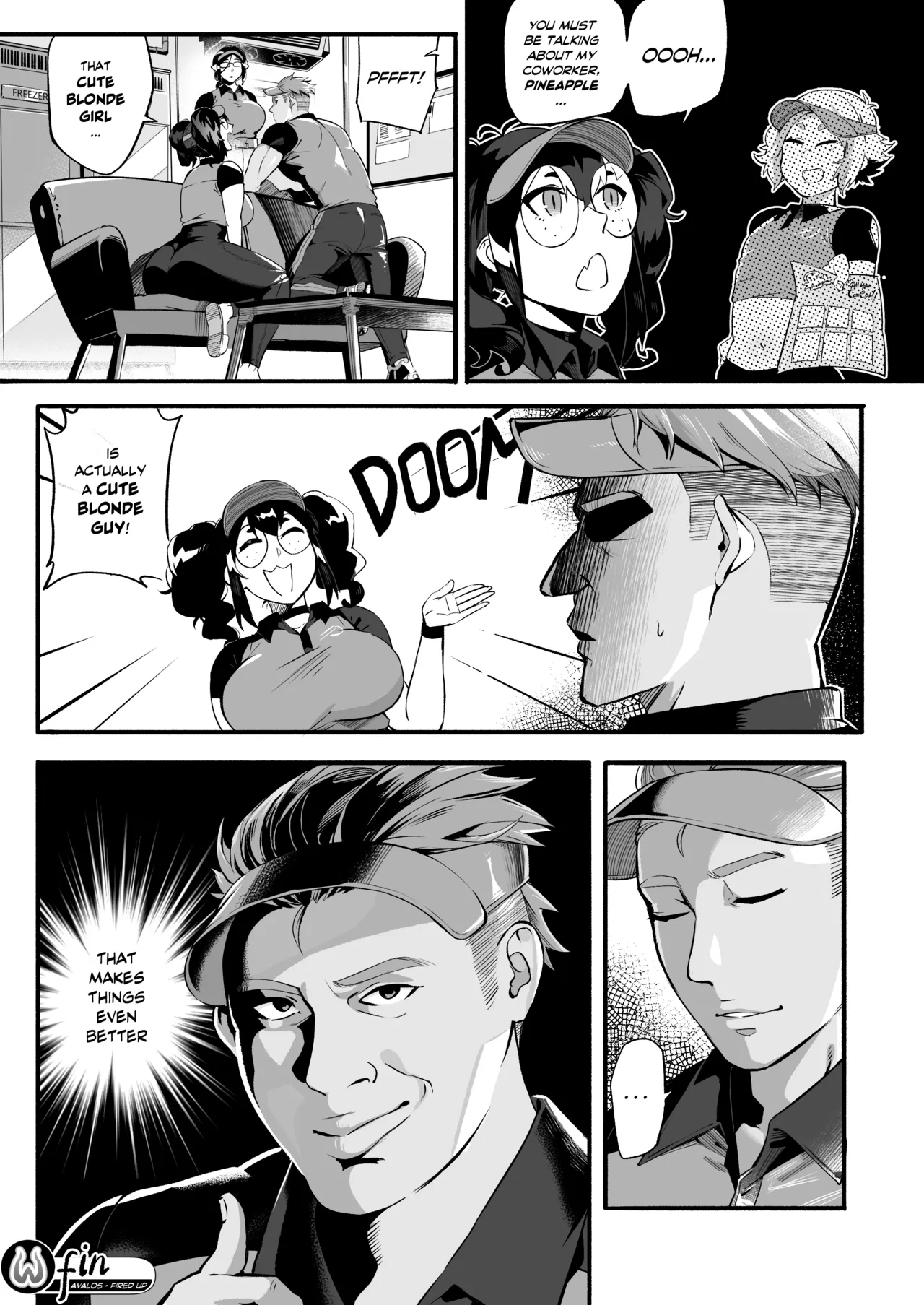 AVALOS: Fired Up page 65 original parody - milf kissing hentai manga - read online free