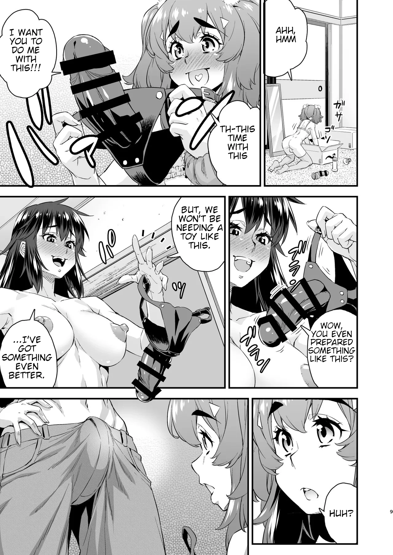 Avatar ☆ Trance! 14 page 9 original parody - futanari body modification hentai manga - read online free