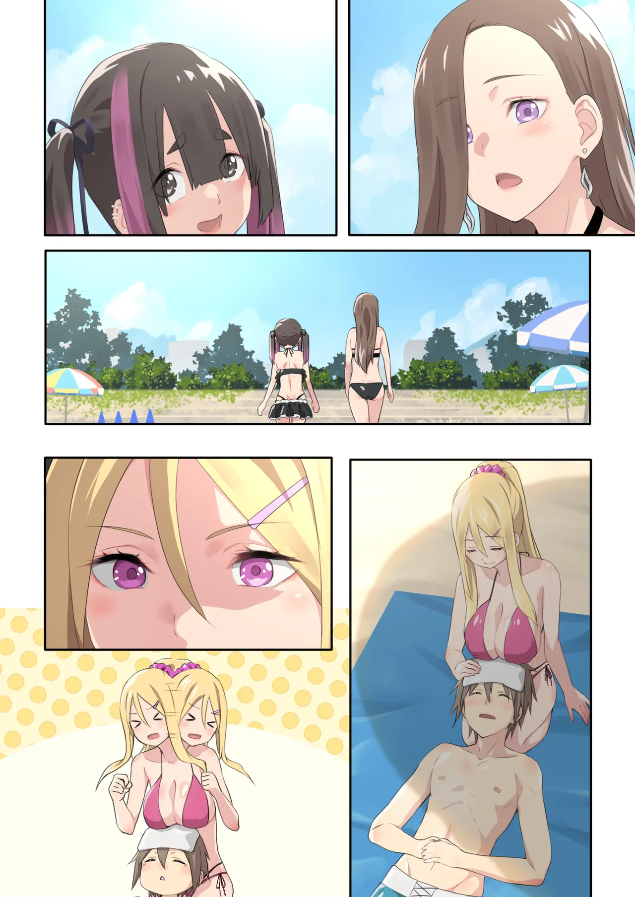 Gal Camp v page 120 original parody - big breasts swimsuit hentai manga - read online free