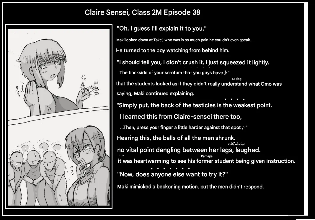 Doseijin page 38 original parody - rough translation femdom hentai manga - read online free