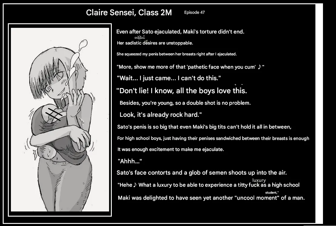 Doseijin page 47 original parody - rough translation femdom hentai manga - read online free