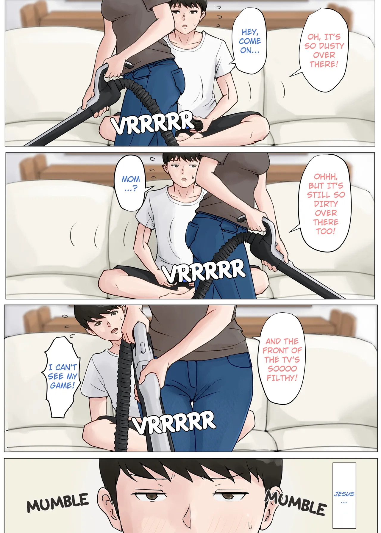 [Horsetail] Kaa-san Janakya Dame Nanda!! 3 ~Natsuyasumi Zenpen~ | Mother and No Other!! 3 ~Summer Holiday First Part~ [No Transparency] [English] page 16 original parody - sole female sole male hentai manga - read online free