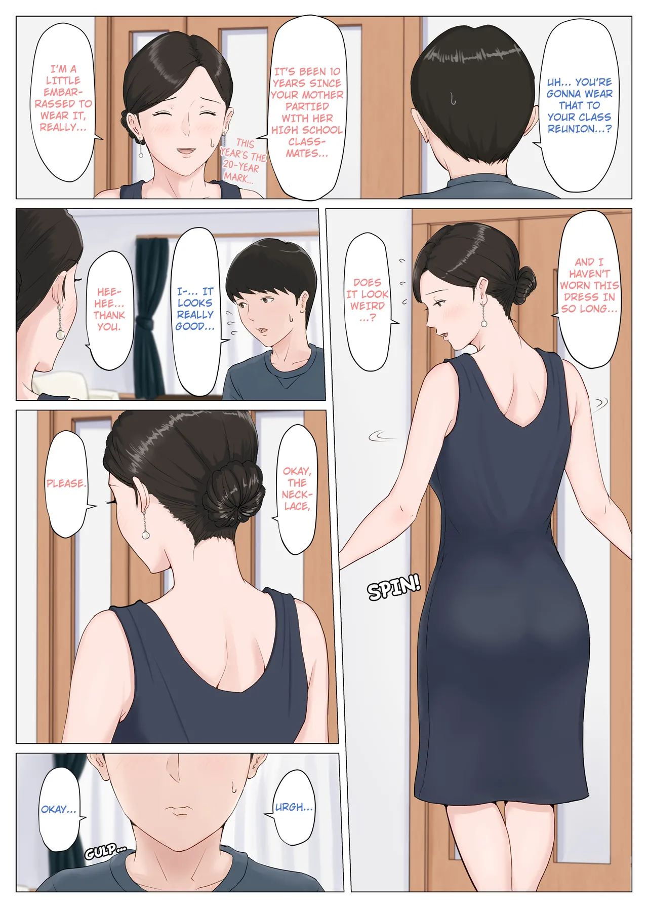 [Horsetail] Kaa-san Janakya Dame Nanda!! 5 ~Kanketsuhen Zenpen~| Mother and No Other!! 5 ~Conclusion First Part~ [No Transparency] [English] page 34 original parody - milf big breasts hentai manga - read online free