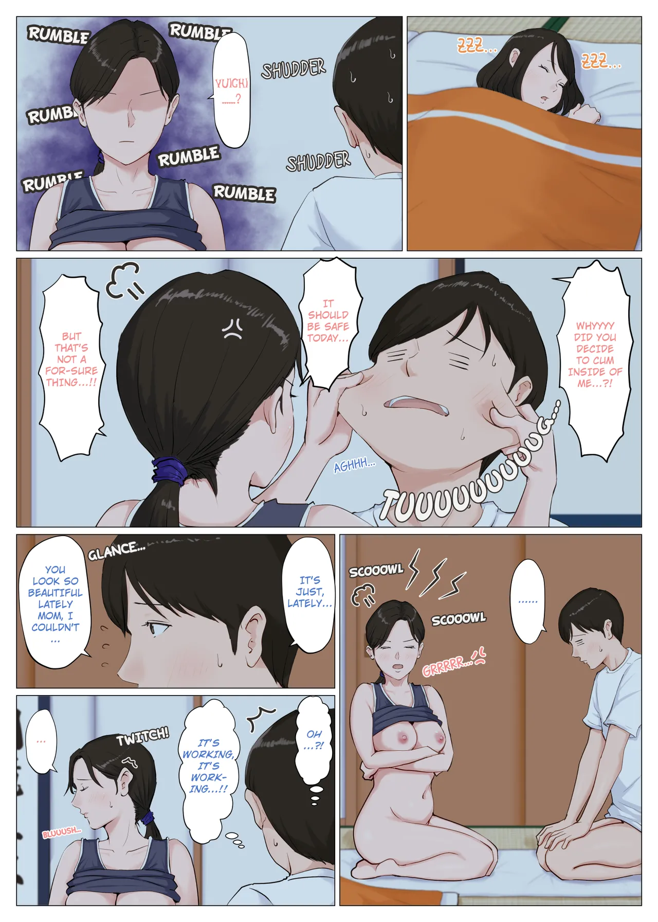 Kaa-san Janakya Dame Nanda!! 6 Conclusion | Mother and No Other!! 6 page 78 original parody - sole female sole male hentai manga - read online free