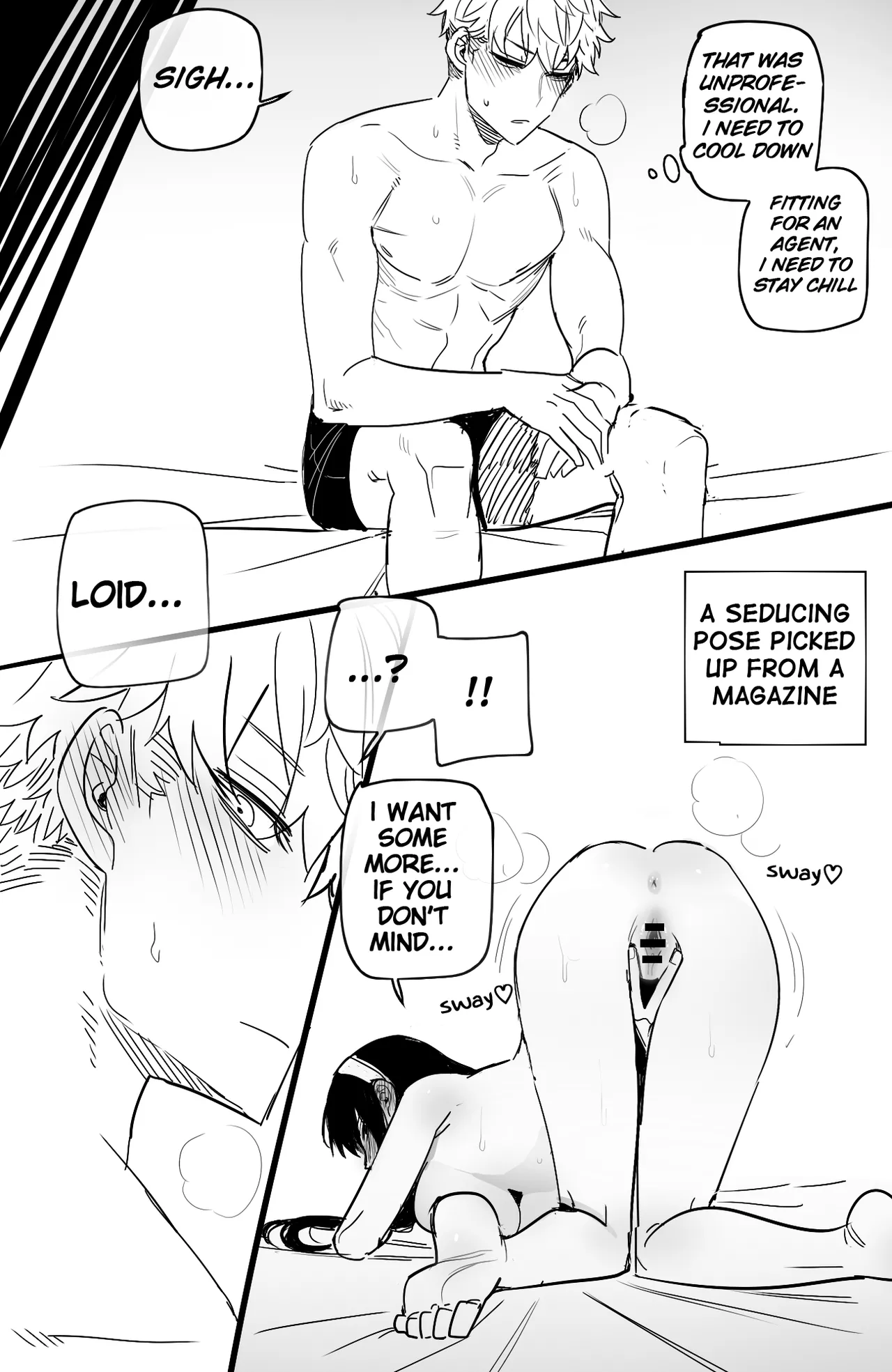 Spy x Sex | 04/2022 reward page 27 featuring yor forger spy x family parody - milf kissing hentai manga - read online free