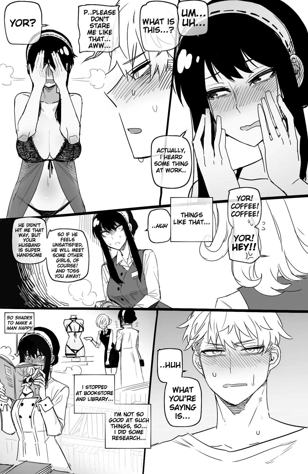 Spy x Sex | 04/2022 reward page 9 featuring yor forger spy x family parody - milf kissing hentai manga - read online free