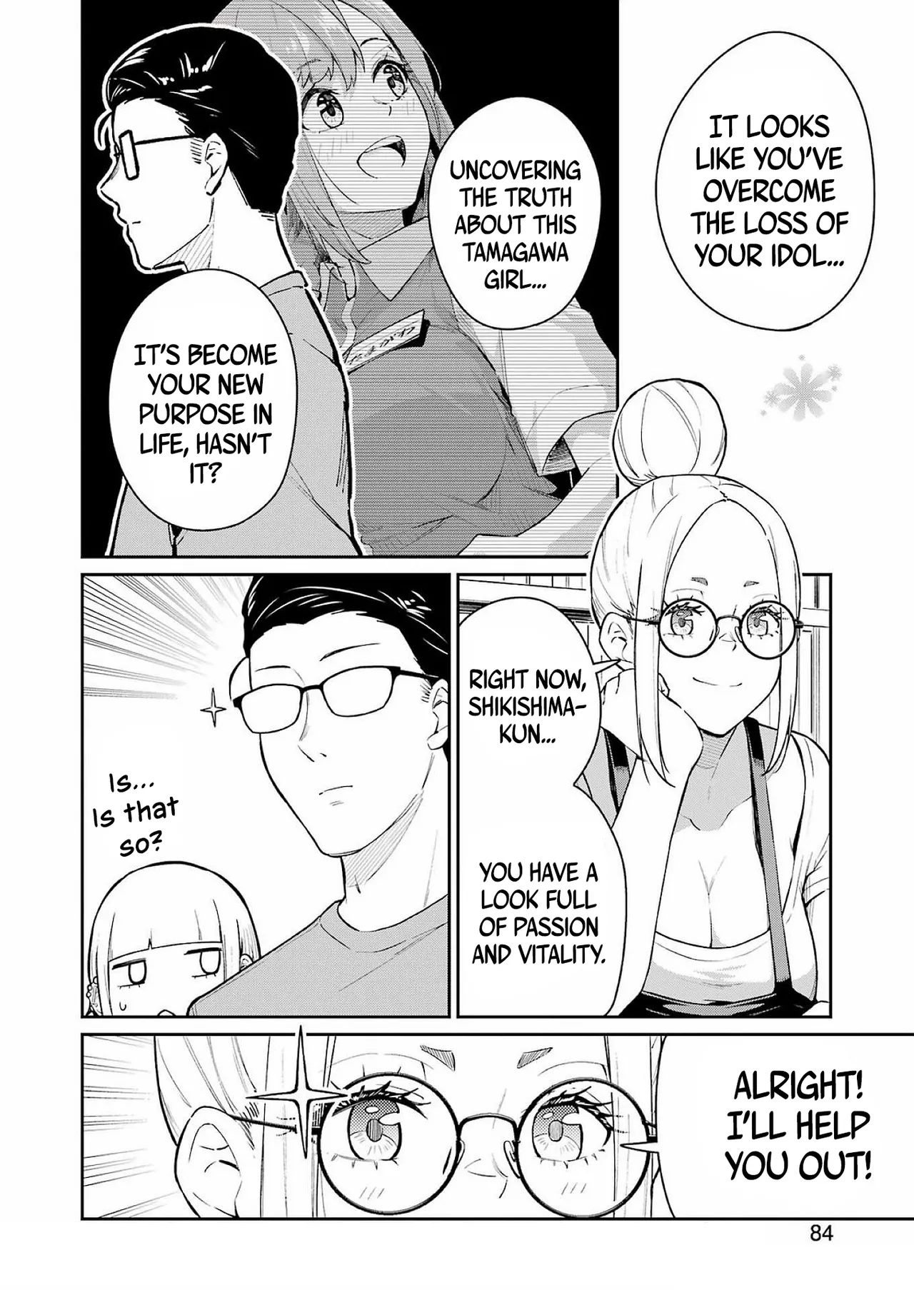 [Matsutake Ume & Matsumoto Komikan] Tamagawa-san Detemashita? - CHAPTER 6 page 15 - big breasts glasses hentai manga - read online free