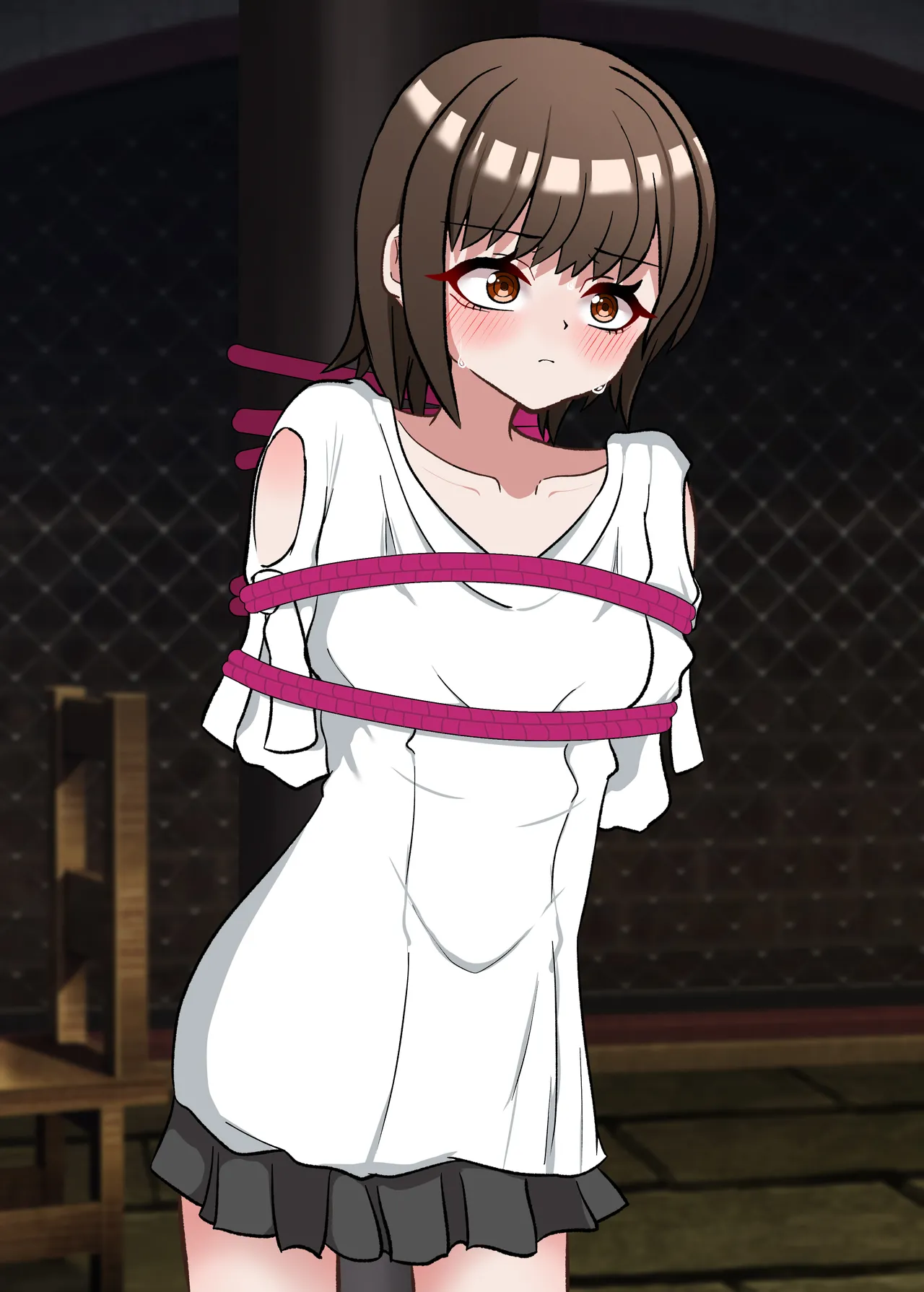 Tensei shitara soku kinbaku dorei ni otosarete tsunde shimaimashita page 36 original parody - sole female nakadashi hentai manga - read online free