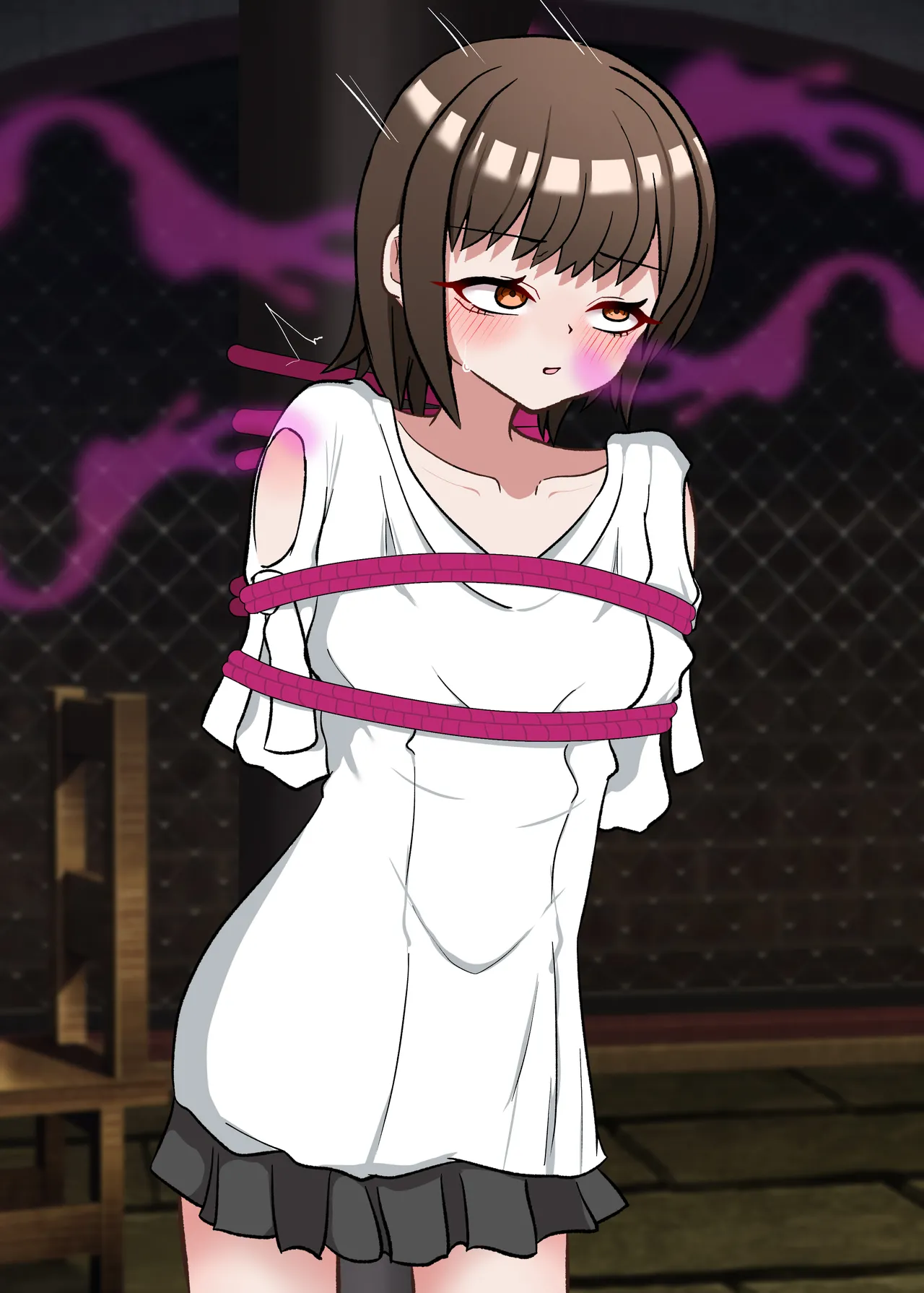 Tensei shitara soku kinbaku dorei ni otosarete tsunde shimaimashita page 39 original parody - sole female nakadashi hentai manga - read online free