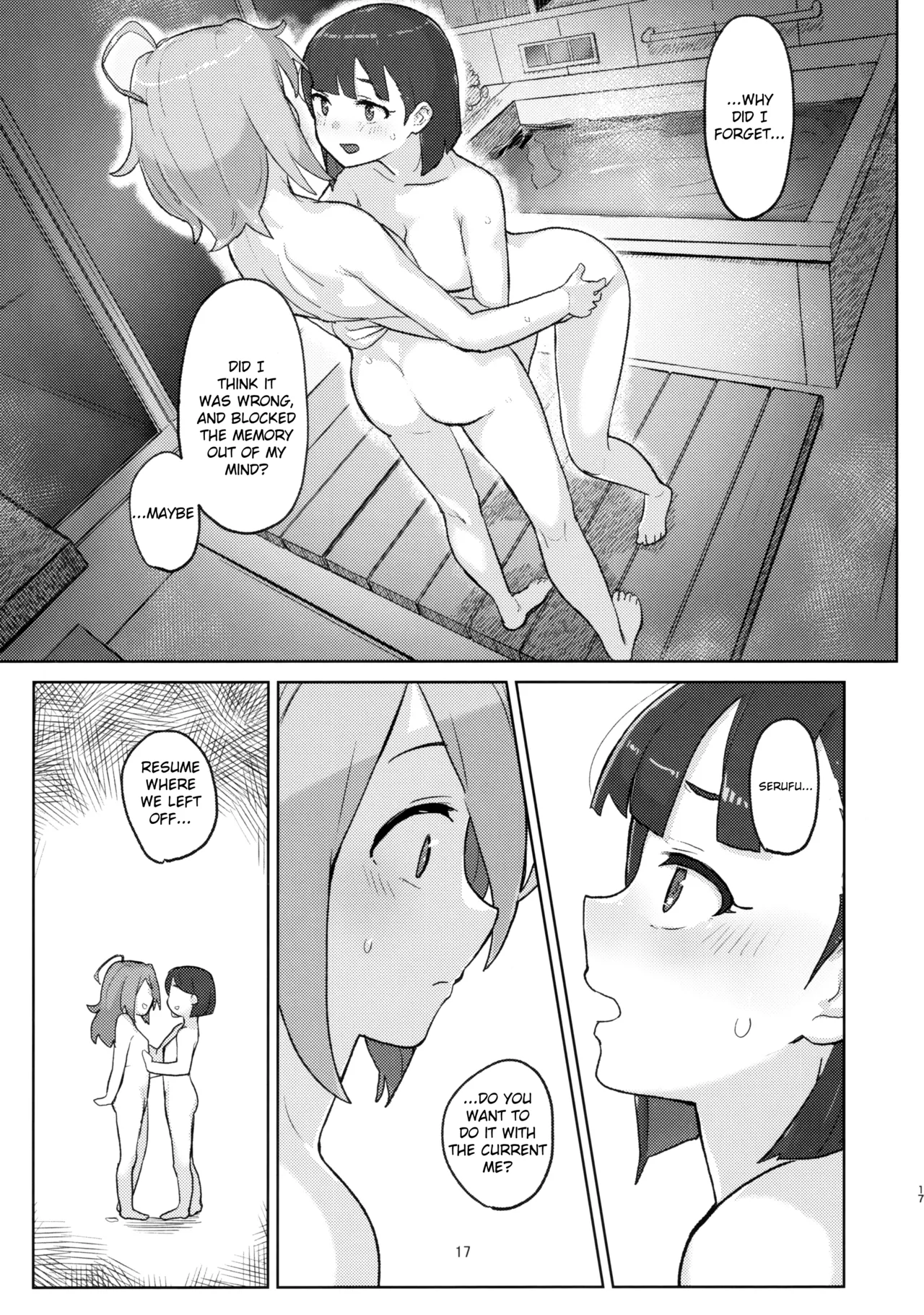 (C103) [JoriJori Nogii (Aimitsu) DIY tte Doppuri Icha Icha Utopia!?R (Do It Yourself!!) [English] page 16 featuring serufu yua do it yourself parody - yuri females only hentai manga - read online free