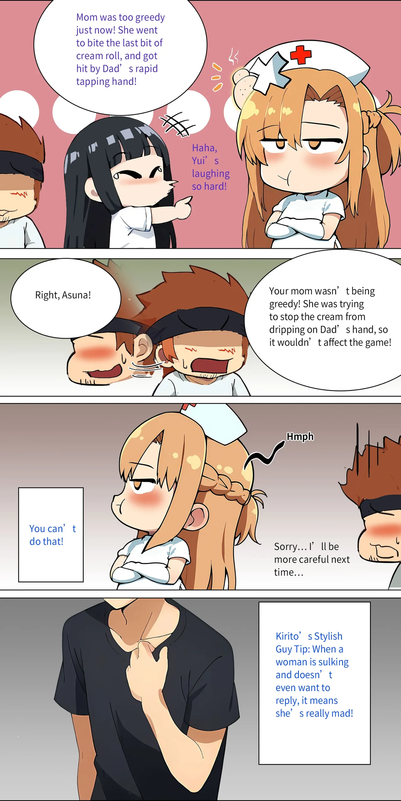 Asuna family 1-36 page 107 featuring yui sword art online parody - milf big breasts hentai manga - read online free