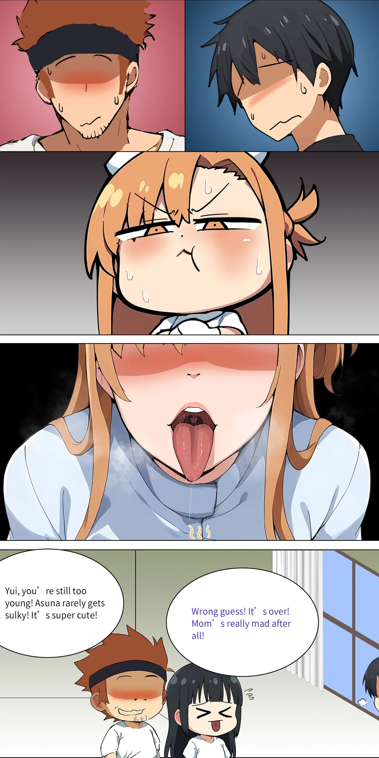 Asuna family 1-36 page 109 featuring yui sword art online parody - milf big breasts hentai manga - read online free