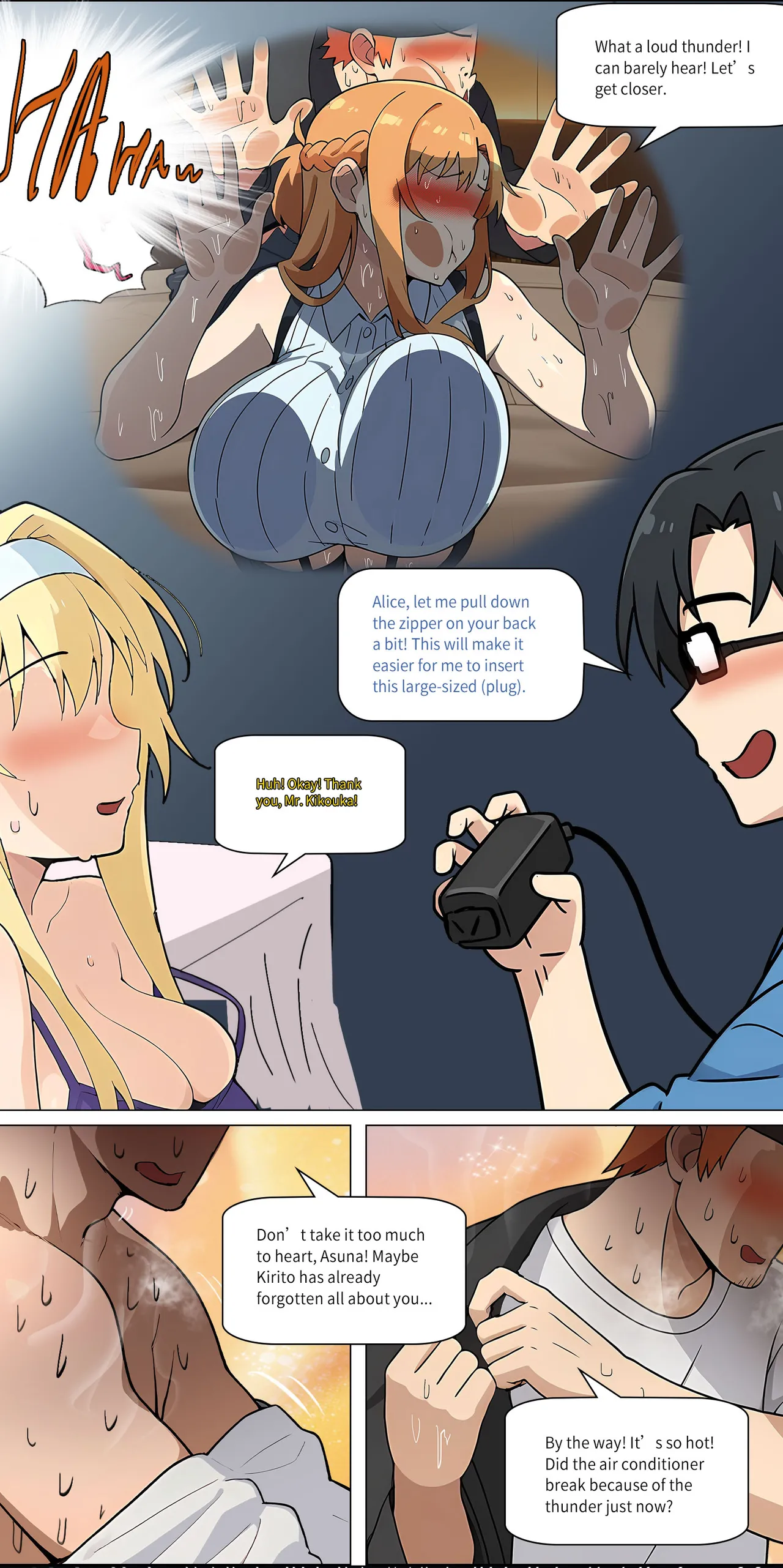 Asuna family 1-36 page 323 featuring asuna yuuki sword art online parody - full color big breasts hentai manga - read online free