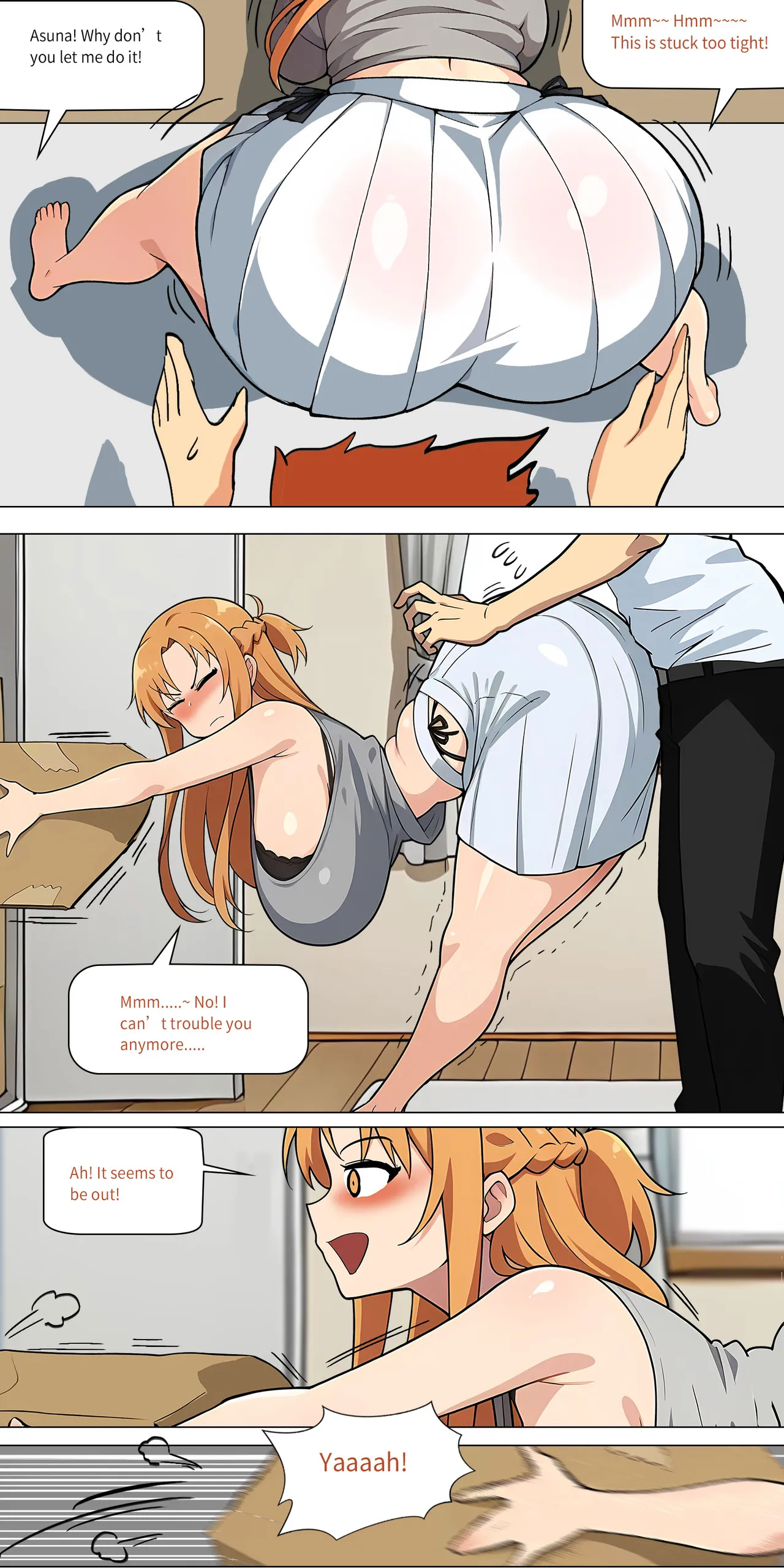 Asuna family 1-36 page 357 featuring yui sword art online parody - milf big breasts hentai manga - read online free