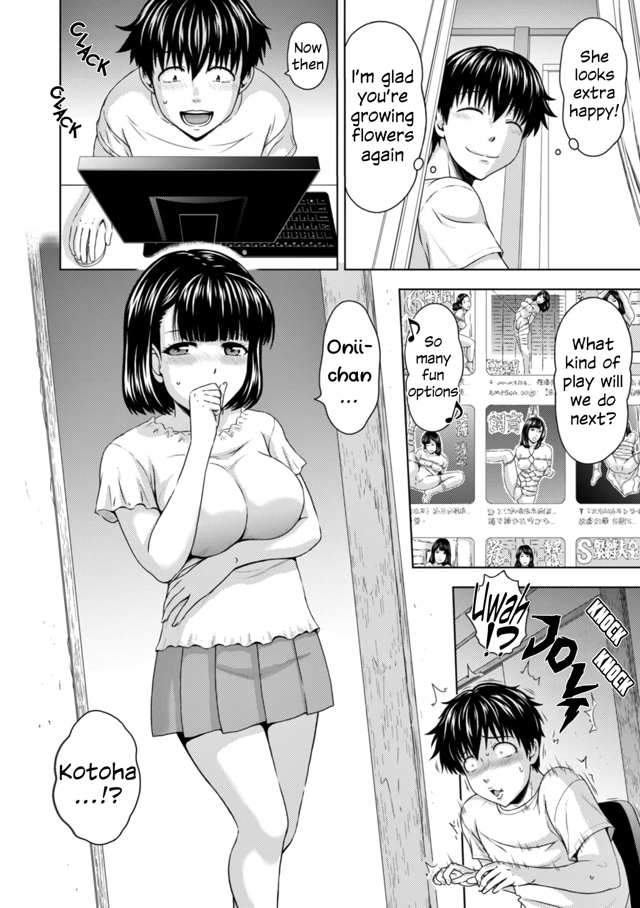 Honjitsu mo Haha to Imouto no Choukyou Hiyori | Another Good Day to Train my Mother and Little Sister Ch. 3-4 page 22 - bdsm milf hentai manga - read online free