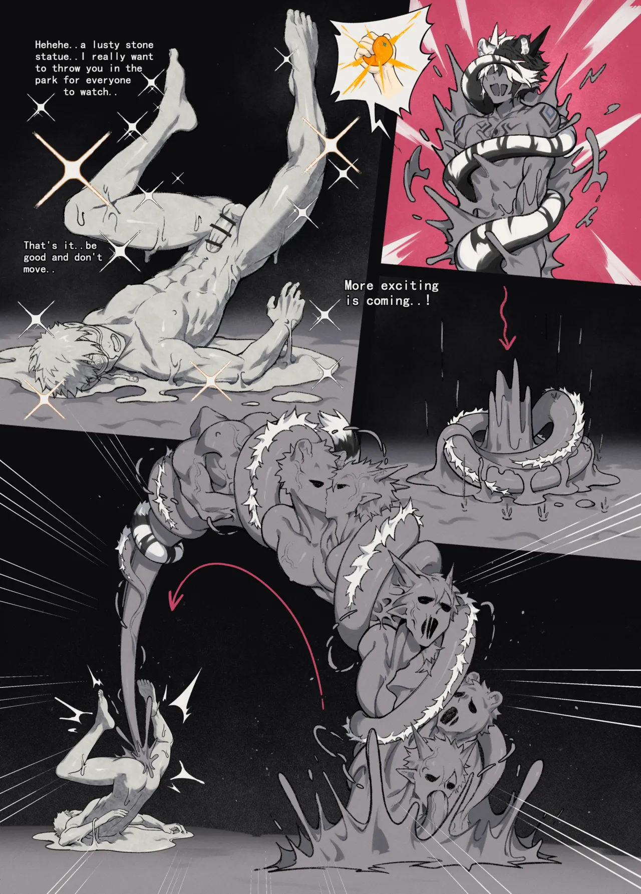 Artist:PatientZ - 🐅👉🥘👈🐉 page 12 original parody - yaoi hentai manga - read online free