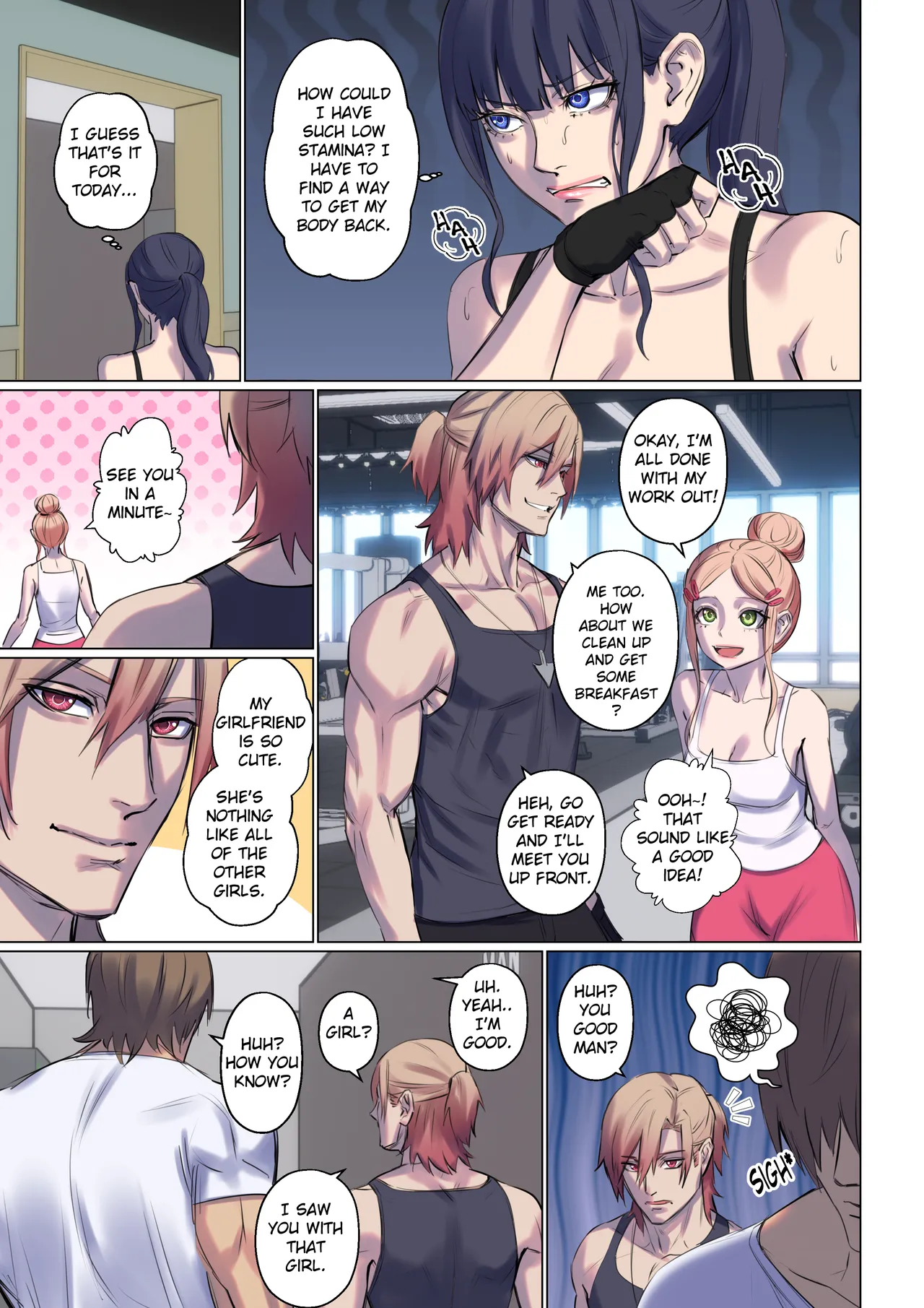 Alien abduction page 101 original parody - swimsuit bikini hentai manga - read online free