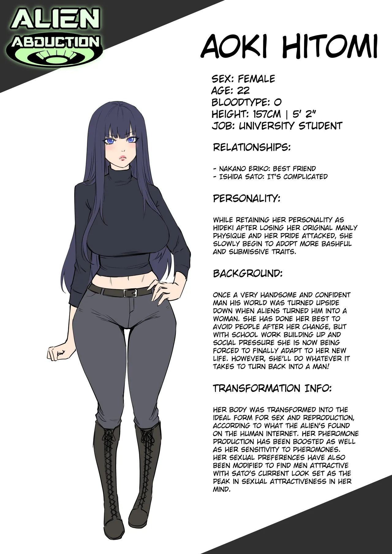 Alien abduction page 135 original parody - swimsuit bikini hentai manga - read online free