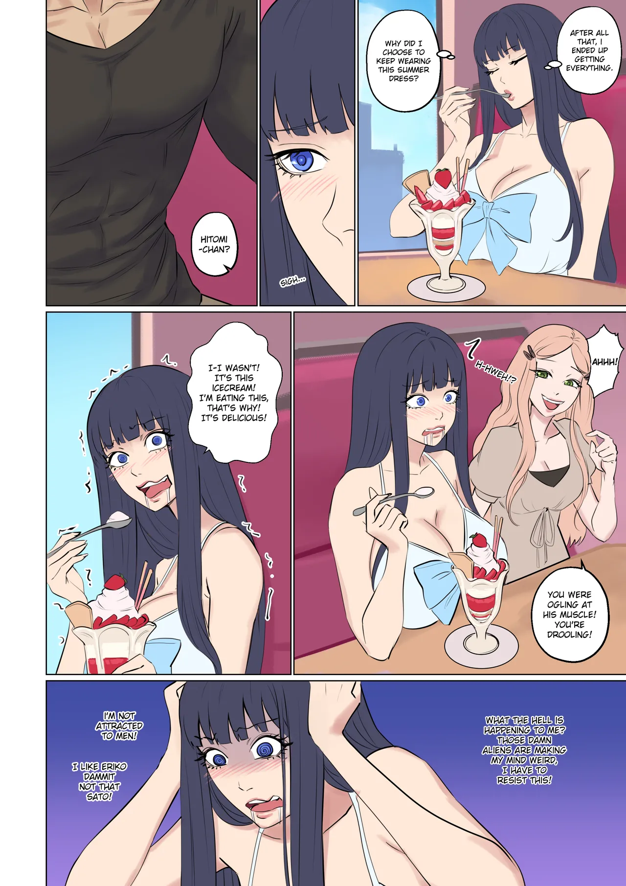 Alien abduction page 31 original parody - kissing big breasts hentai manga - read online free