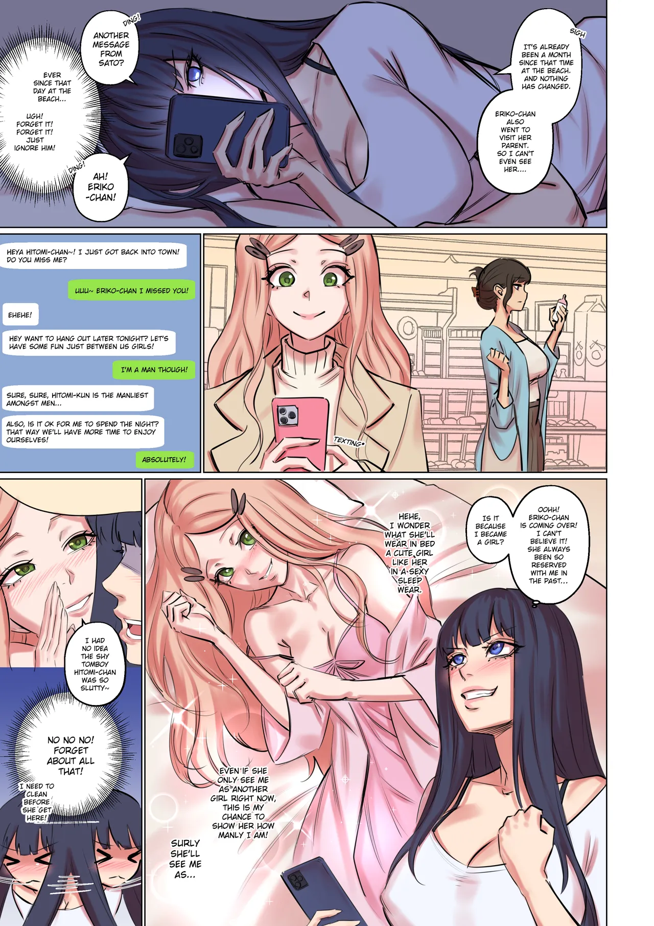 Alien abduction page 62 original parody - kissing big breasts hentai manga - read online free